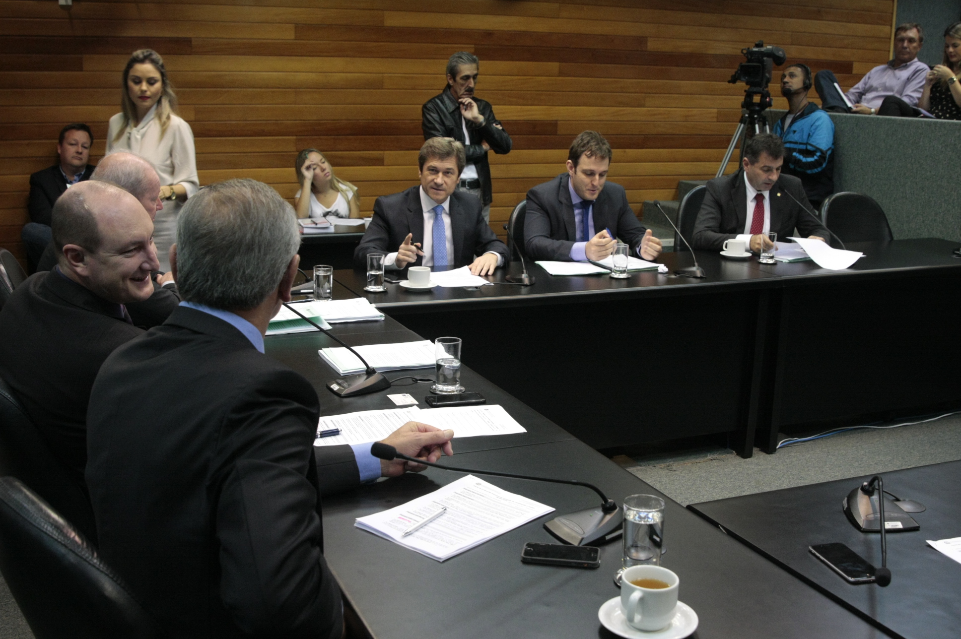 Reunião da Comissão de Constituição e Justiça. Foto: Yuri Santos / Agência AL