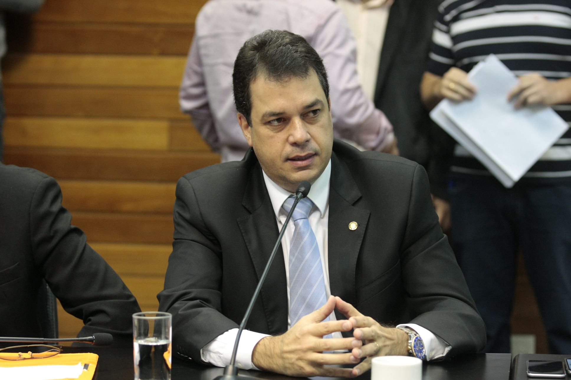 Comissão de Finanças e Tributação. Deputado Rodrigo Minotto (PDT). Foto: Yuri Santos / Agência AL