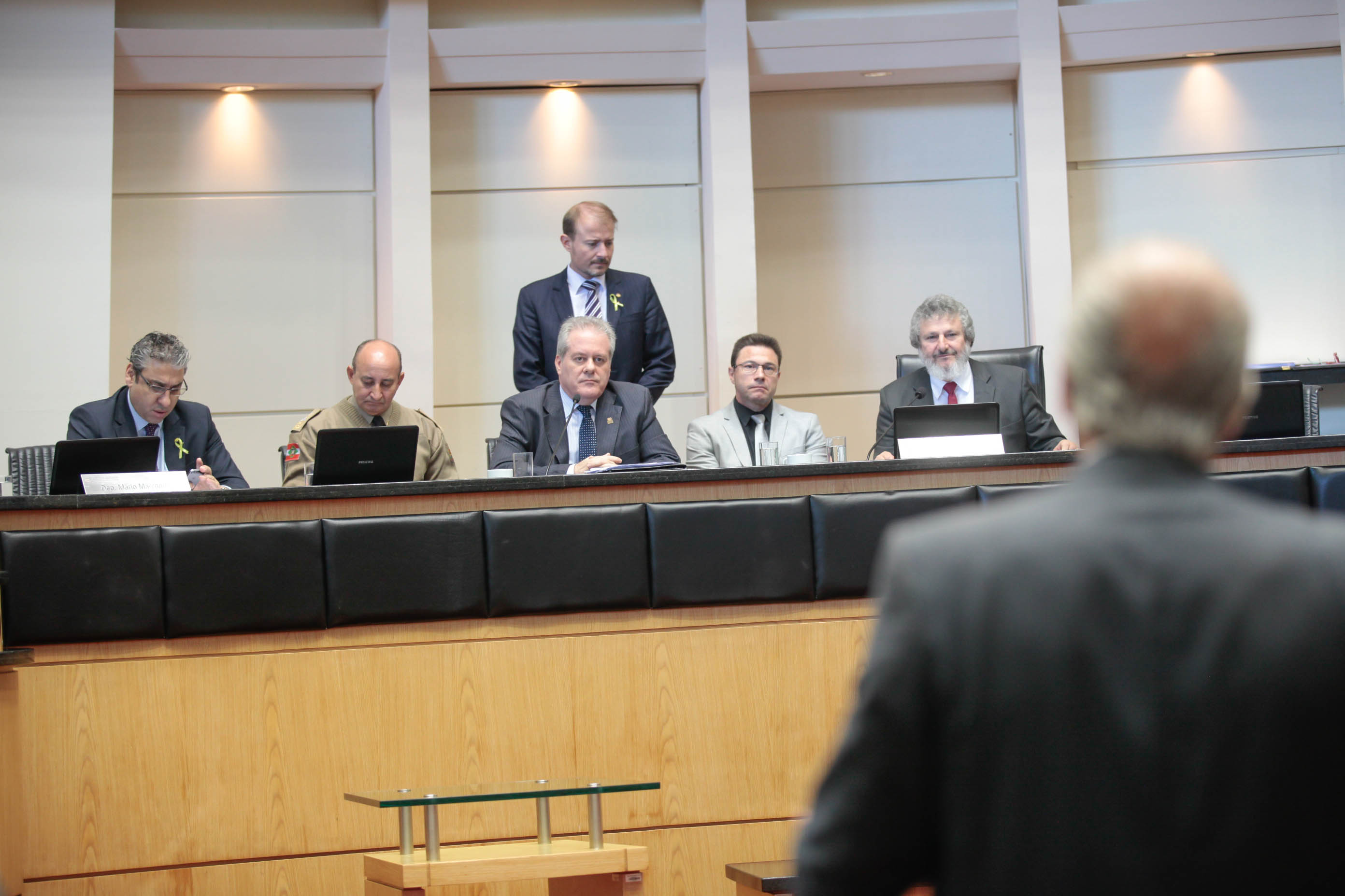 Sessão Especial para esclarecimento do Senhor Seretário de Estado e Segurança Pública sobre o Planejamento e Metas para o Cobate ao Crime no Estado de Santa Catarina.