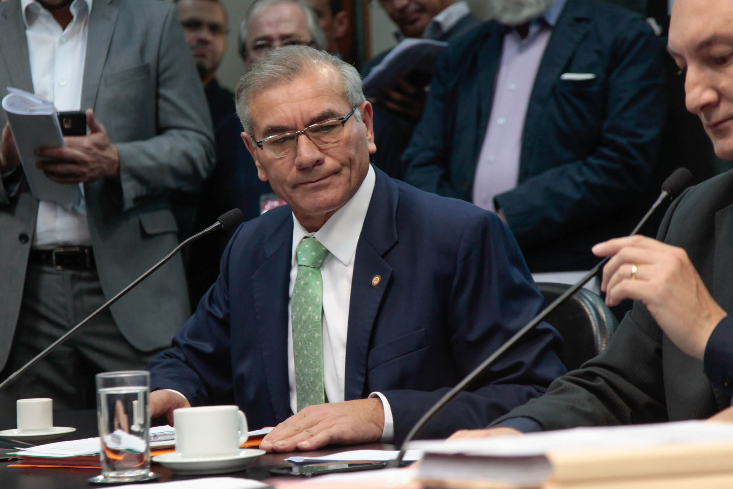 Deputado Silvio Dreveck (PP) em Comissão de Constituição e Justiça