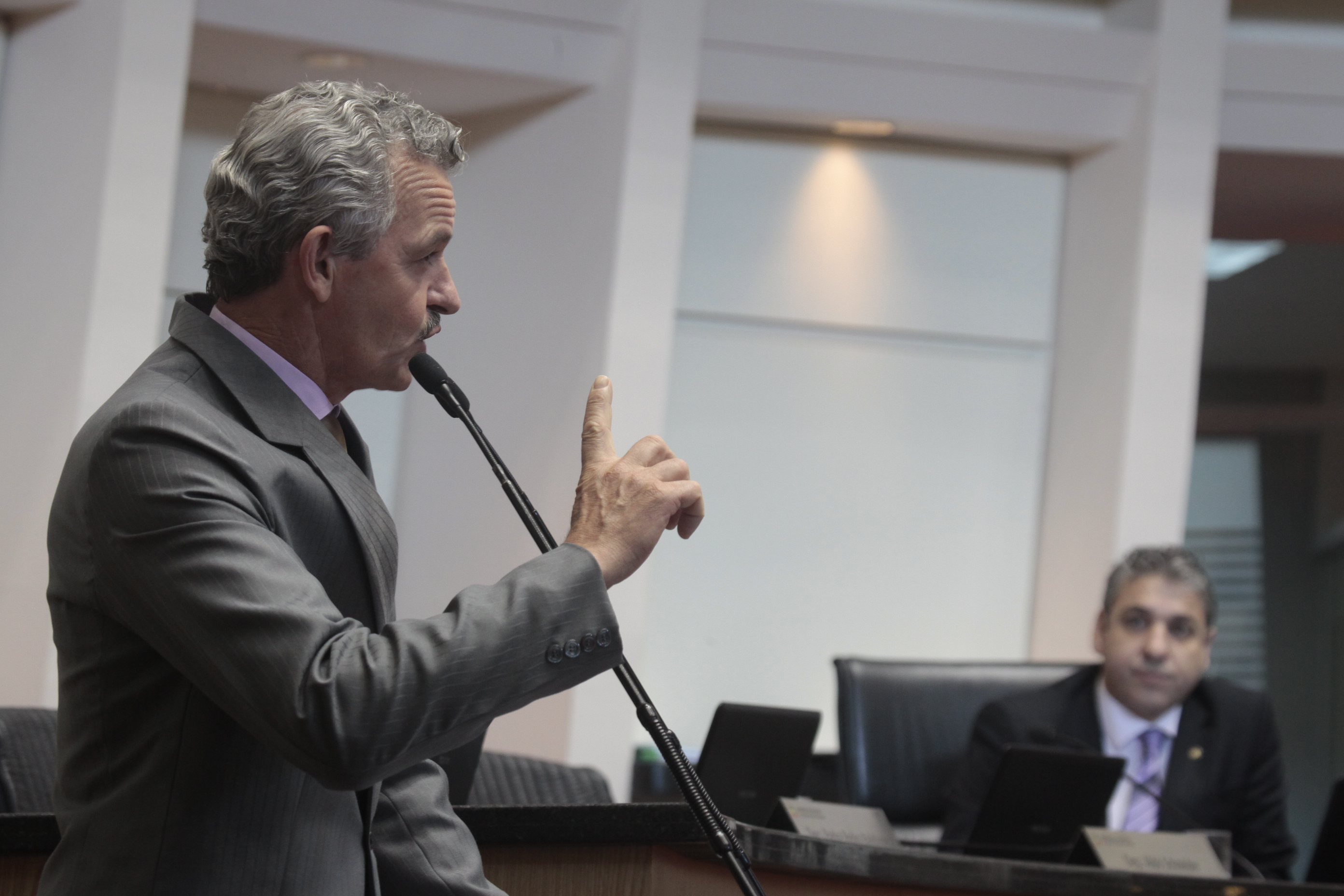 Sessão Ordinária. Deputado Dirceu Dresch (PT). Foto: Eduardo Guedes de Oliveira/Agência AL