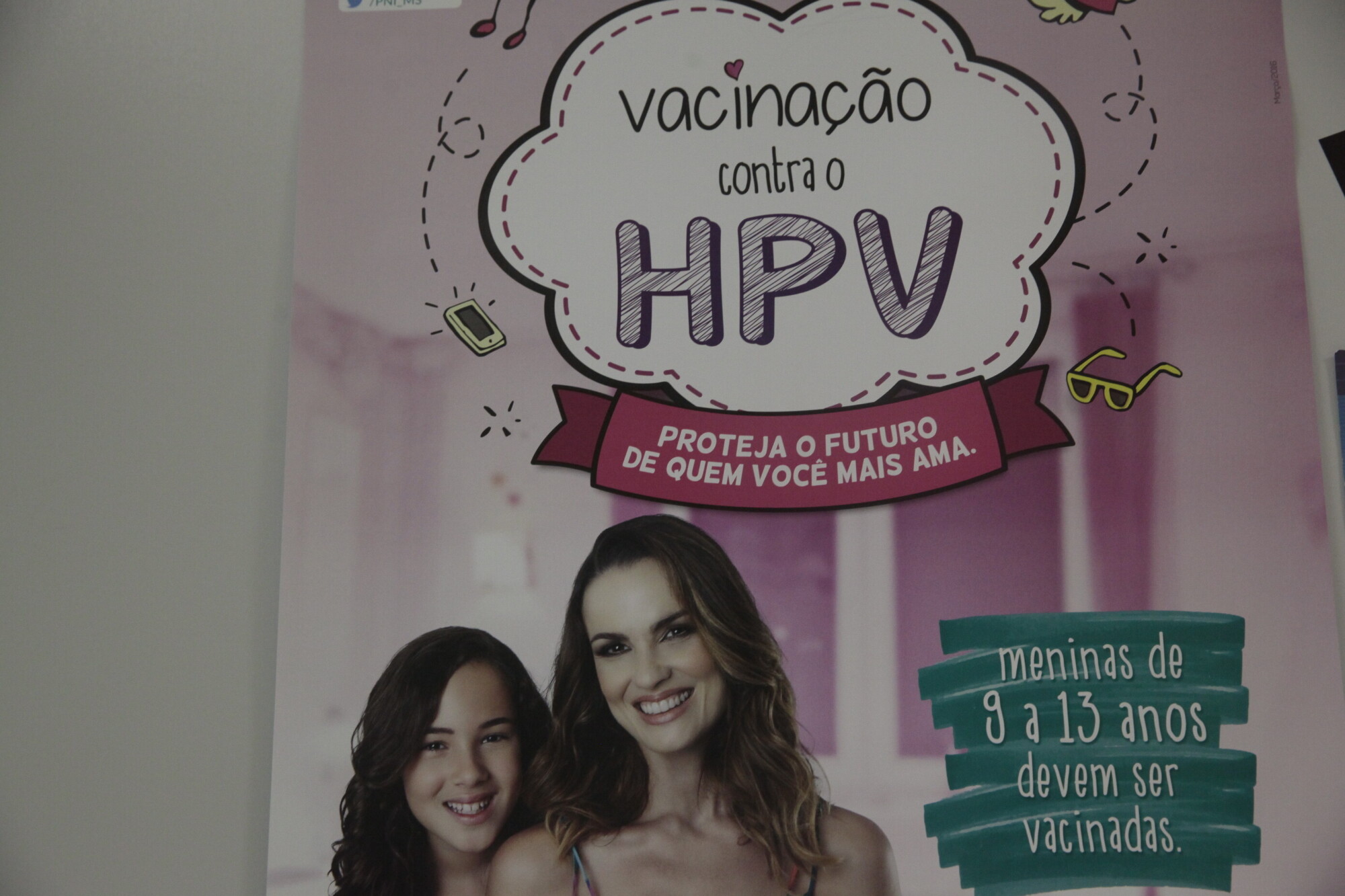 Dive alerta meninas de 9 a 13 anos para importância da vacina contra HPV
