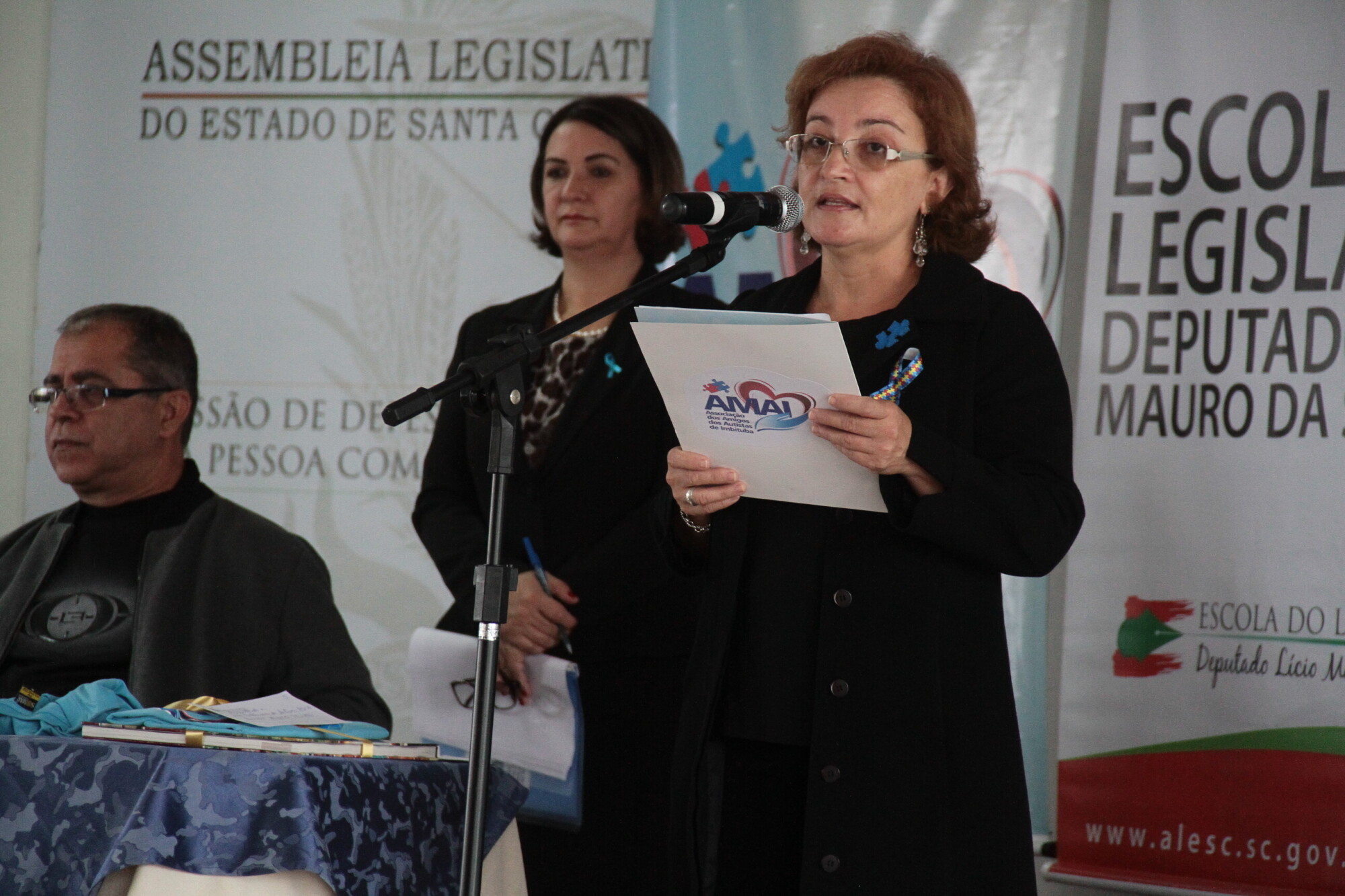 Rita Hipólito, presidente da AMA de Imbituba