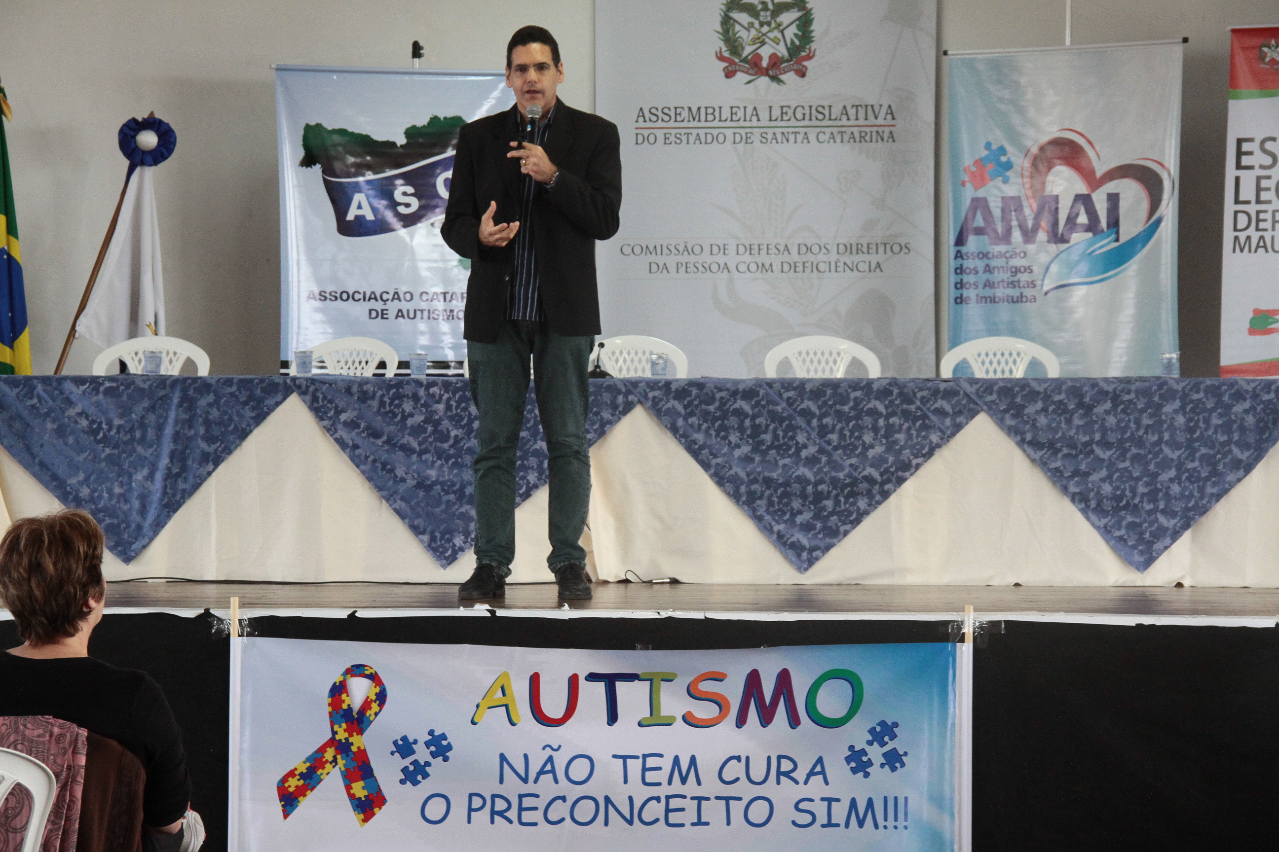Seminário discute o Autismo e os Desafios da Educação Inclusiva - Imbituba SC. Eugênio Cunha.