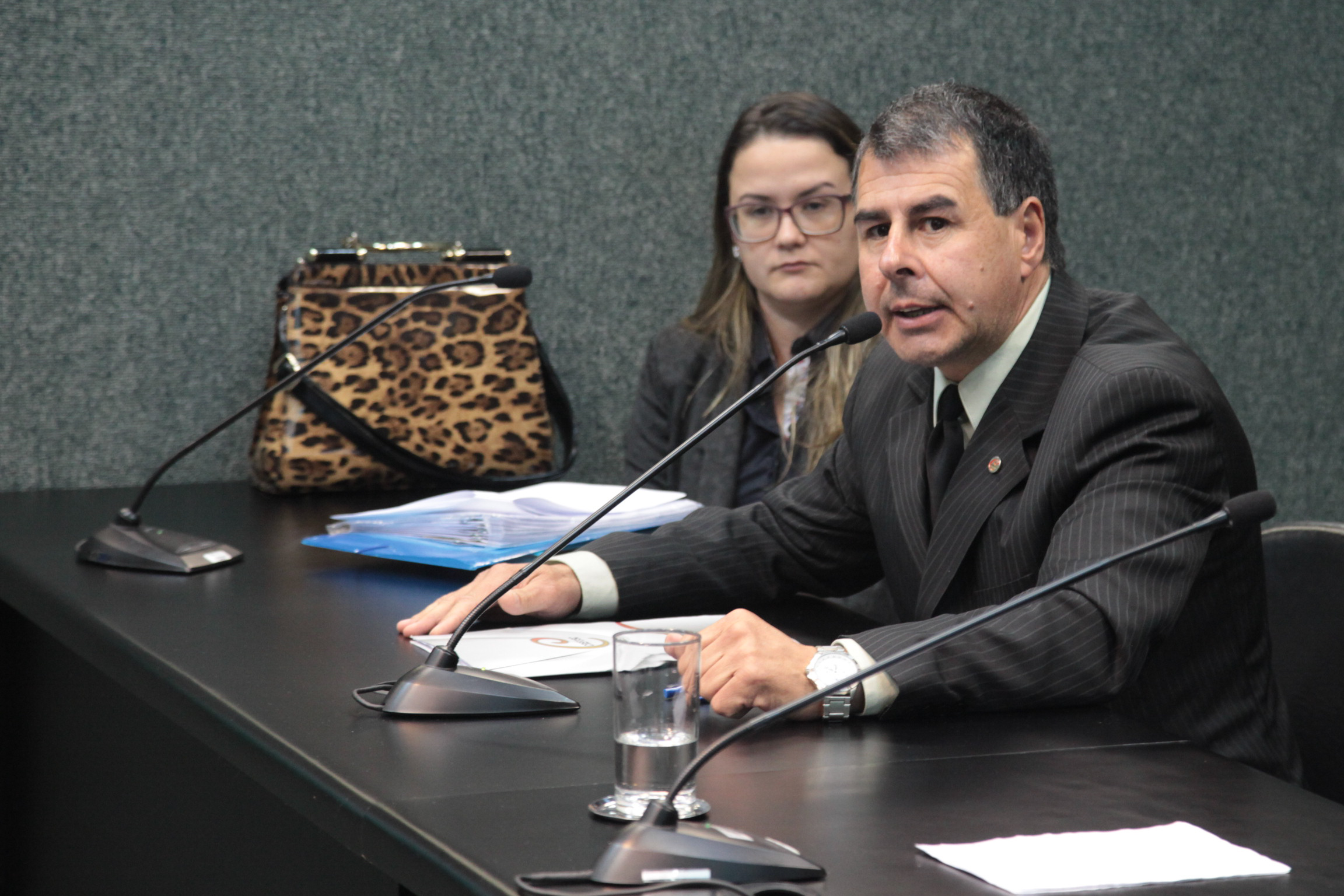 Reunião da Comissão Parlamentar de Inquérito para investigar a falsificação de medicamentos em Santa Catarina. Irineu Furtado.
