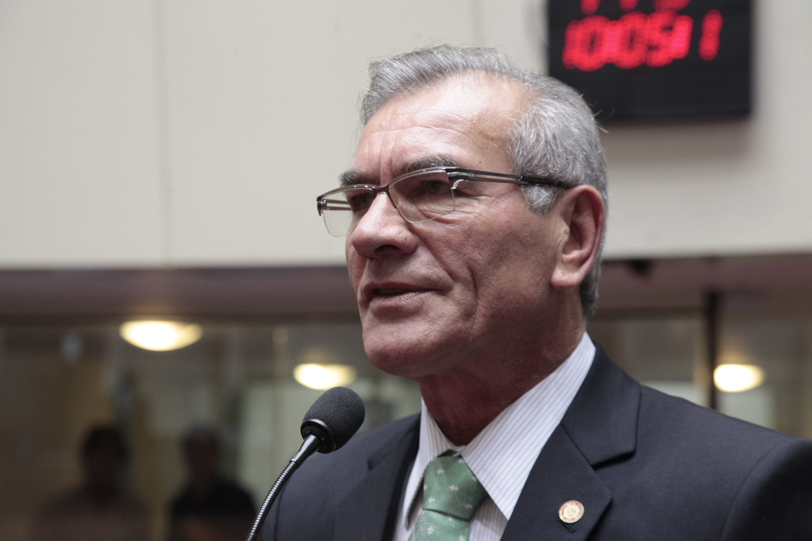 Sessão Ordinária. Deputado Silvio Dreveck (PP)  - Foto: Eduardo Guedes de Oliveira/Agência AL