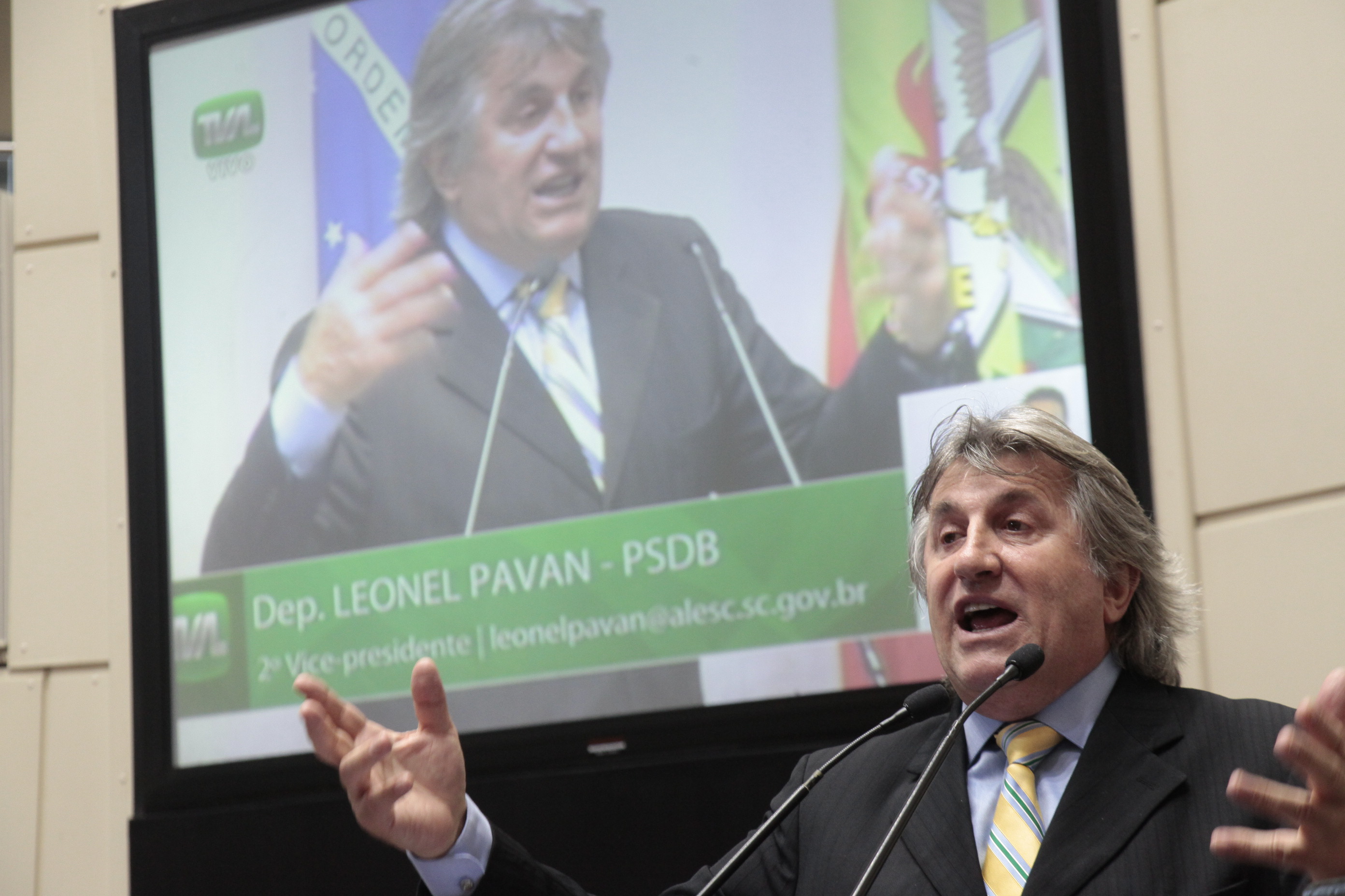 Sessão Ordinária. Deputado Leonel Pavan (PSDB) - Foto: Eduardo Guedes de Oliveira/Agência AL