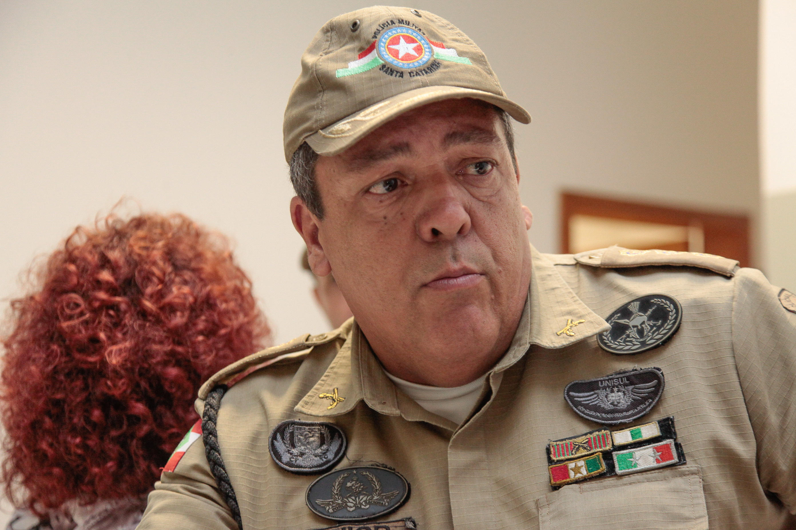 Audiência Pública sobre Segurança - Canasvieiras. Coronel Cruz Junior.