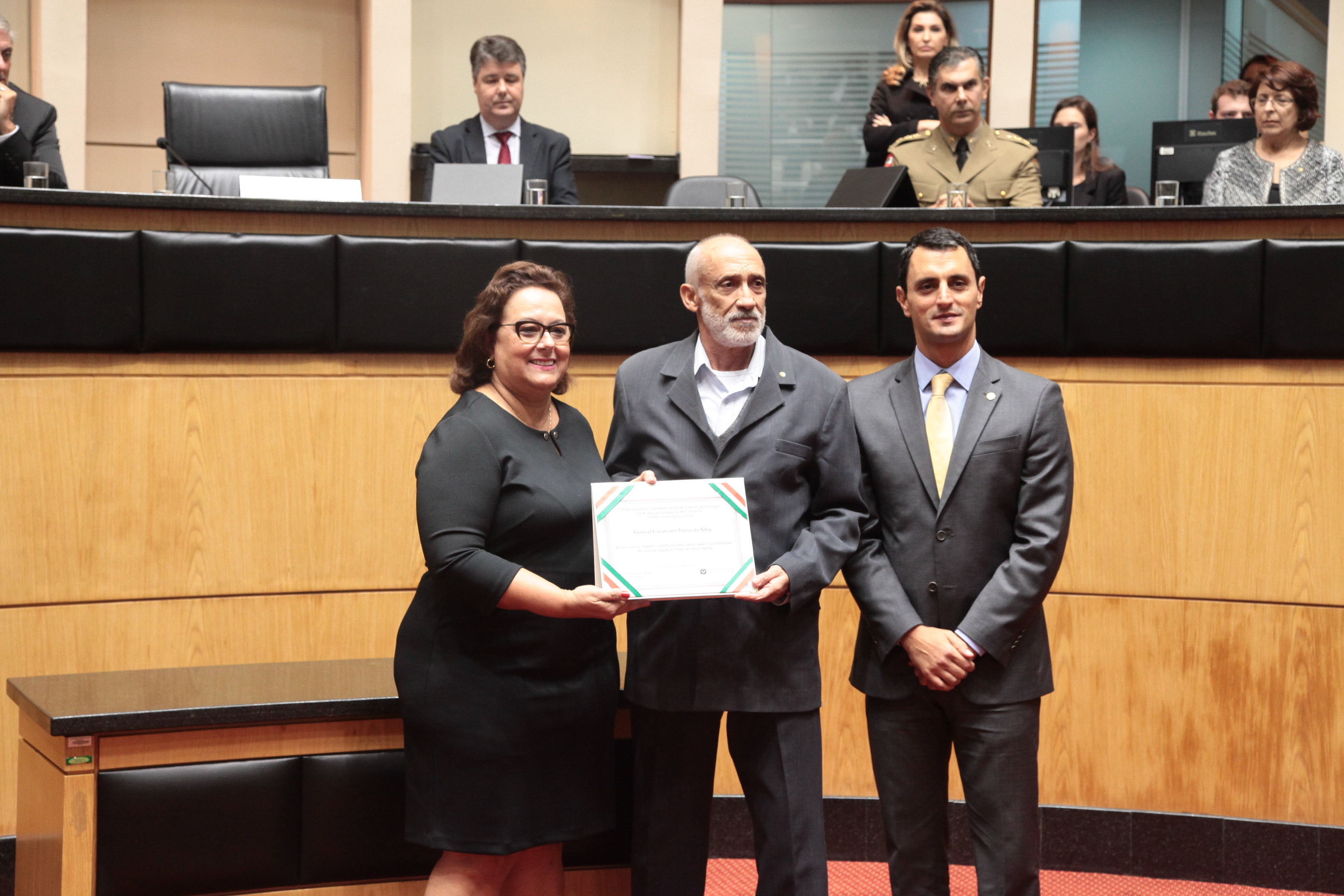 Sessão Especial em homenagem à Fundação do Meio Ambiente - FATMA pela passagem das suas quatro décadas de atividade e lançamento do livro FATMA 40 anos - Patrimônio dos Catarinenses.