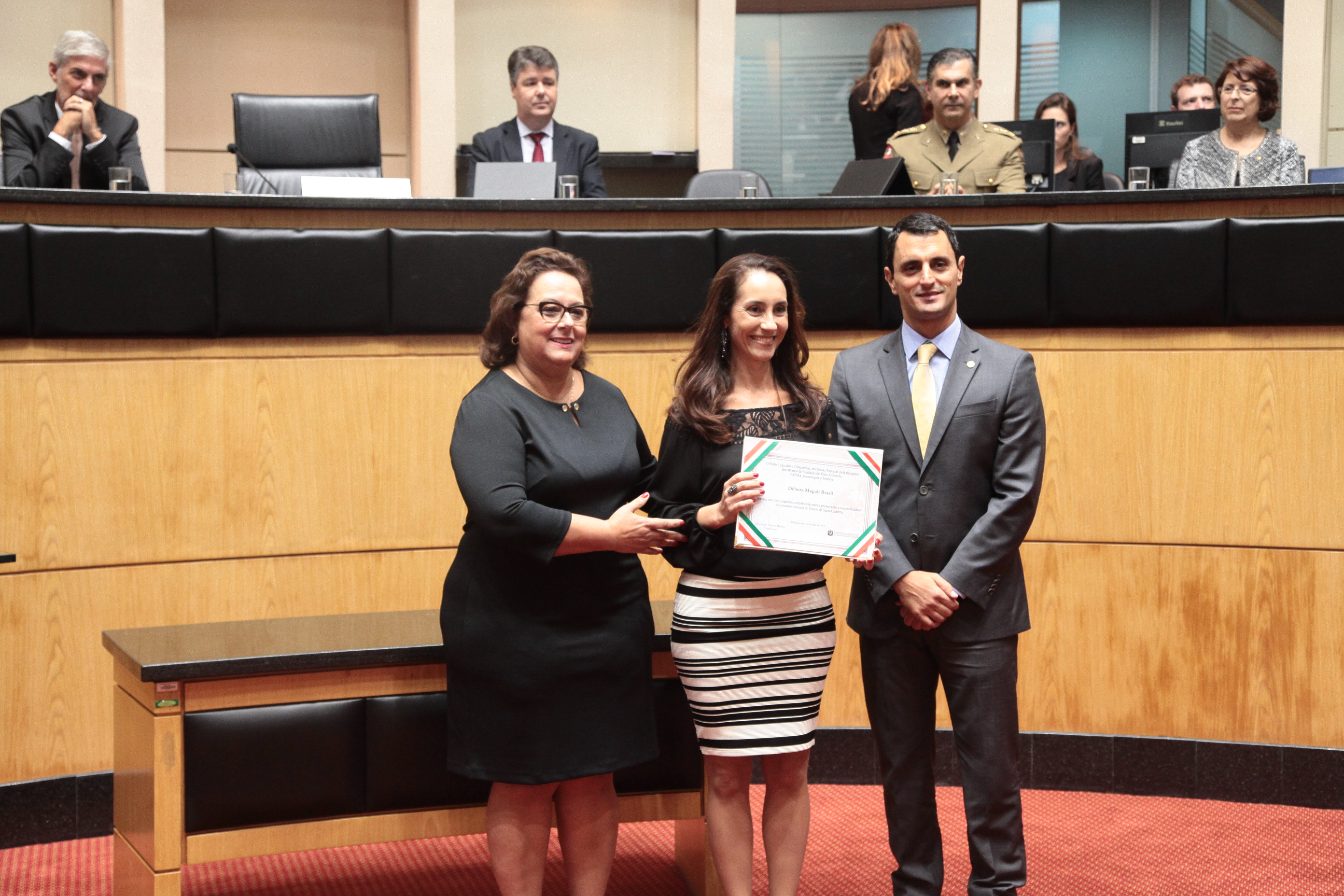 Sessão Especial em homenagem à Fundação do Meio Ambiente - FATMA pela passagem das suas quatro décadas de atividade e lançamento do livro FATMA 40 anos - Patrimônio dos Catarinenses.
