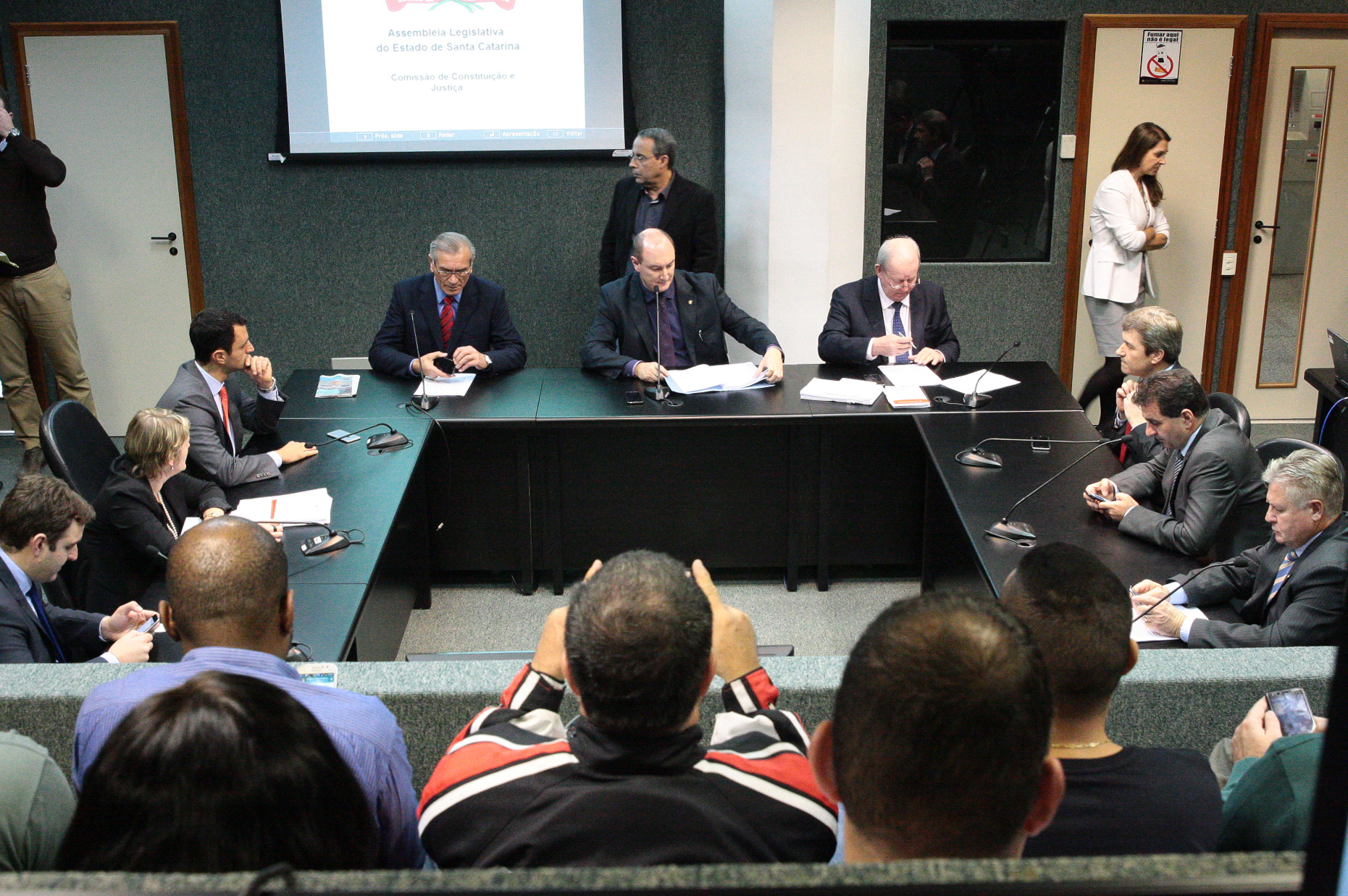 Reunião da Comissão de Constituição e Justiça.