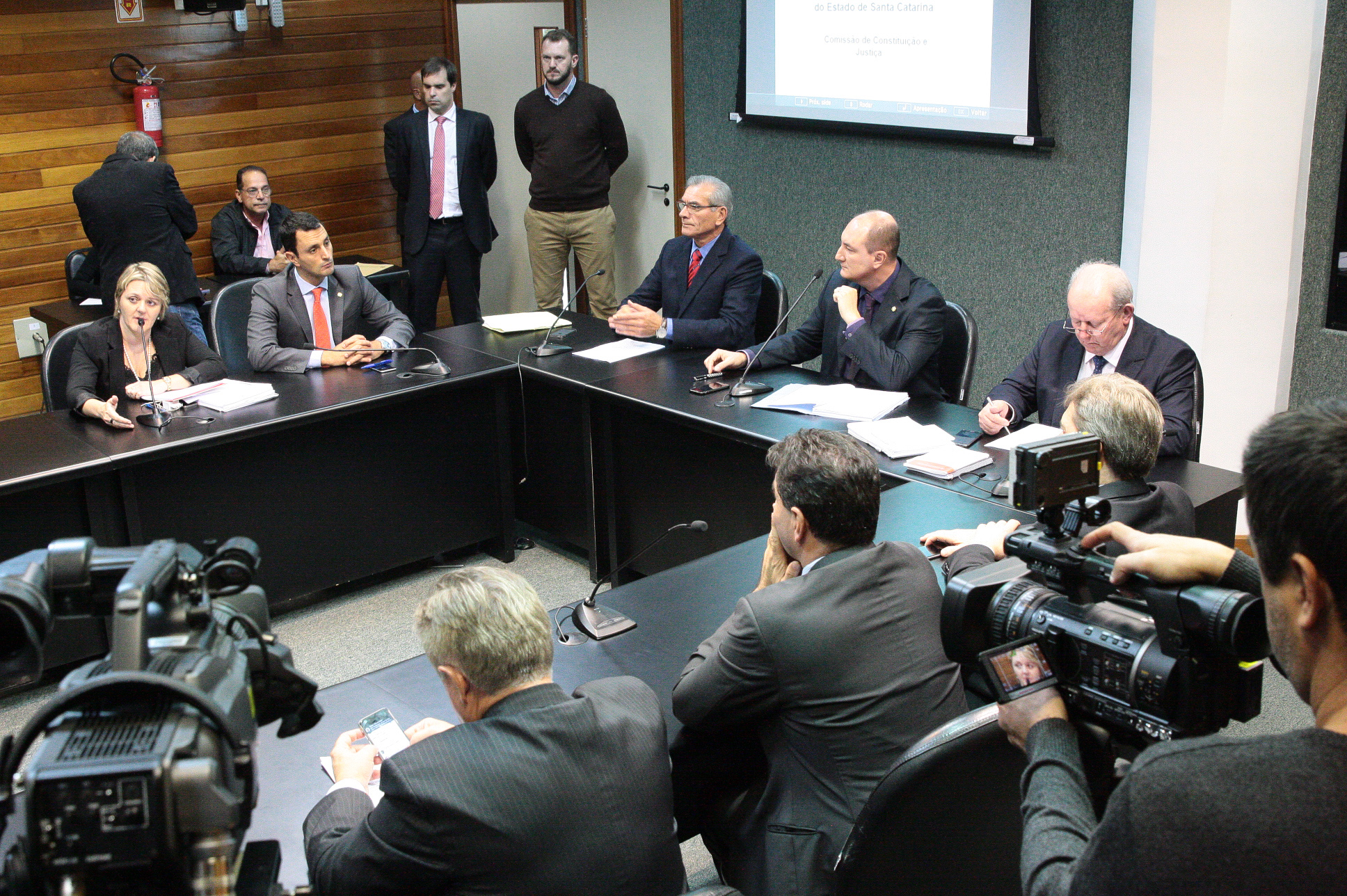 Reunião da Comissão de Constituição e Justiça.
