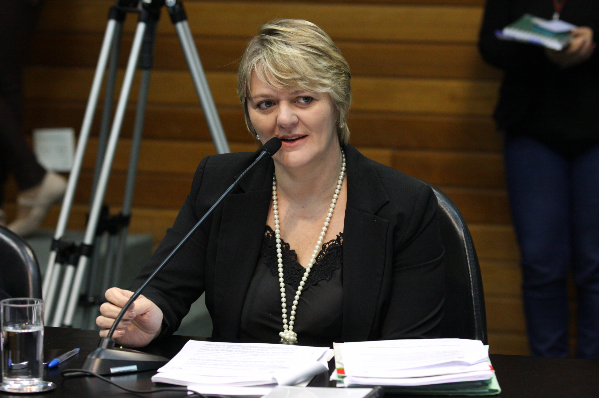 Comissão de Constituição e Justiça. Deputada Luciane Carminatti (PT). Foto: Yuri Santos / Agência AL
