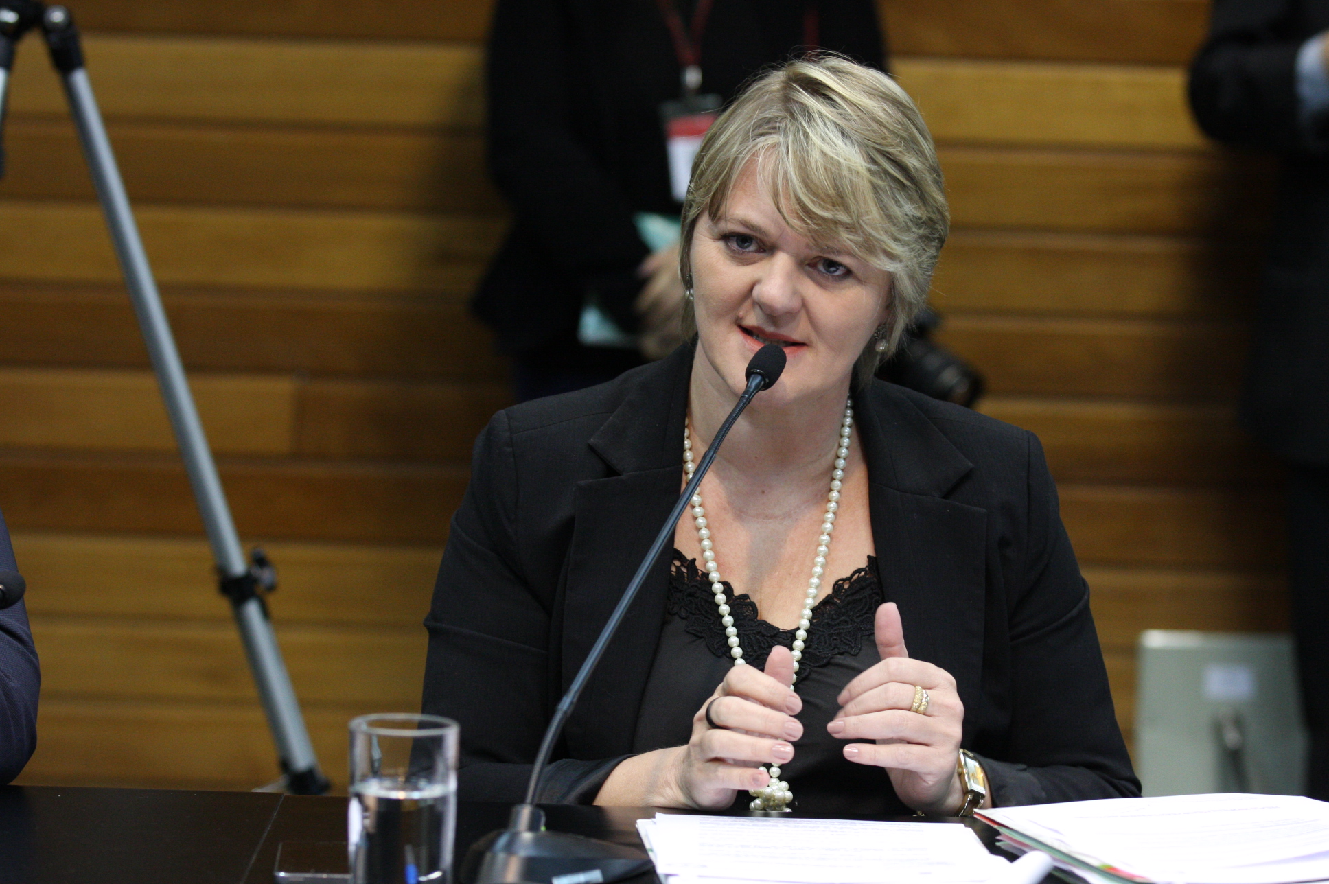 Comissão de Constituição e Justiça. Deputada Luciane Carminatti (PT). Foto: Yuri Santos / Agência AL