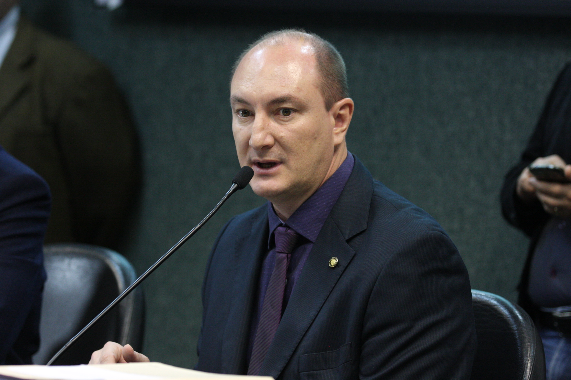 Comissão de Constituição e Justiça. Deputado Mauro de Nadal (PMDB). Foto: Yuri Santos / Agência AL
