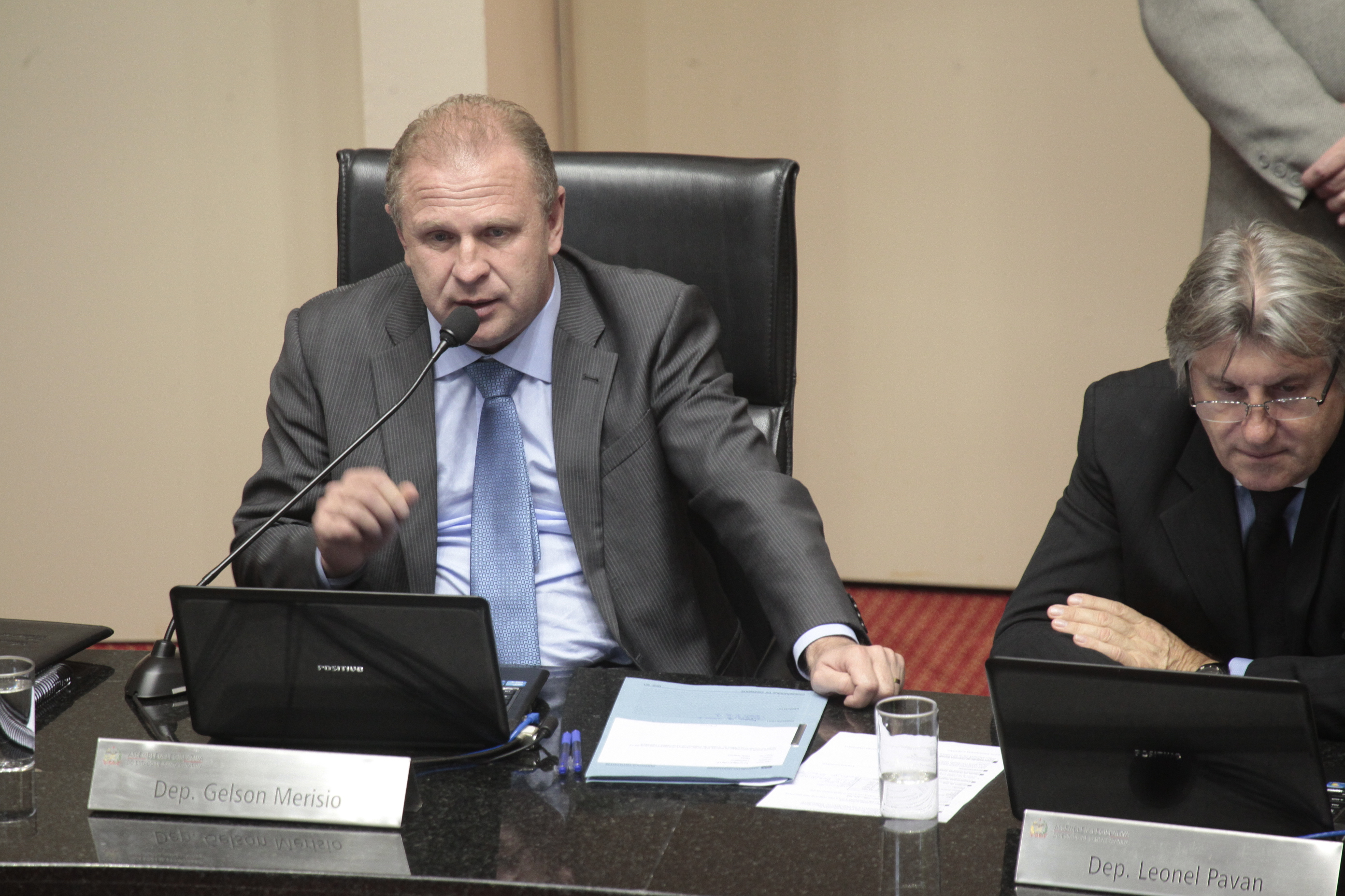 Sessão Ordinária. Deputado Gelson Merisio (PSD) Foto: Miriam Zomer/ Agência AL