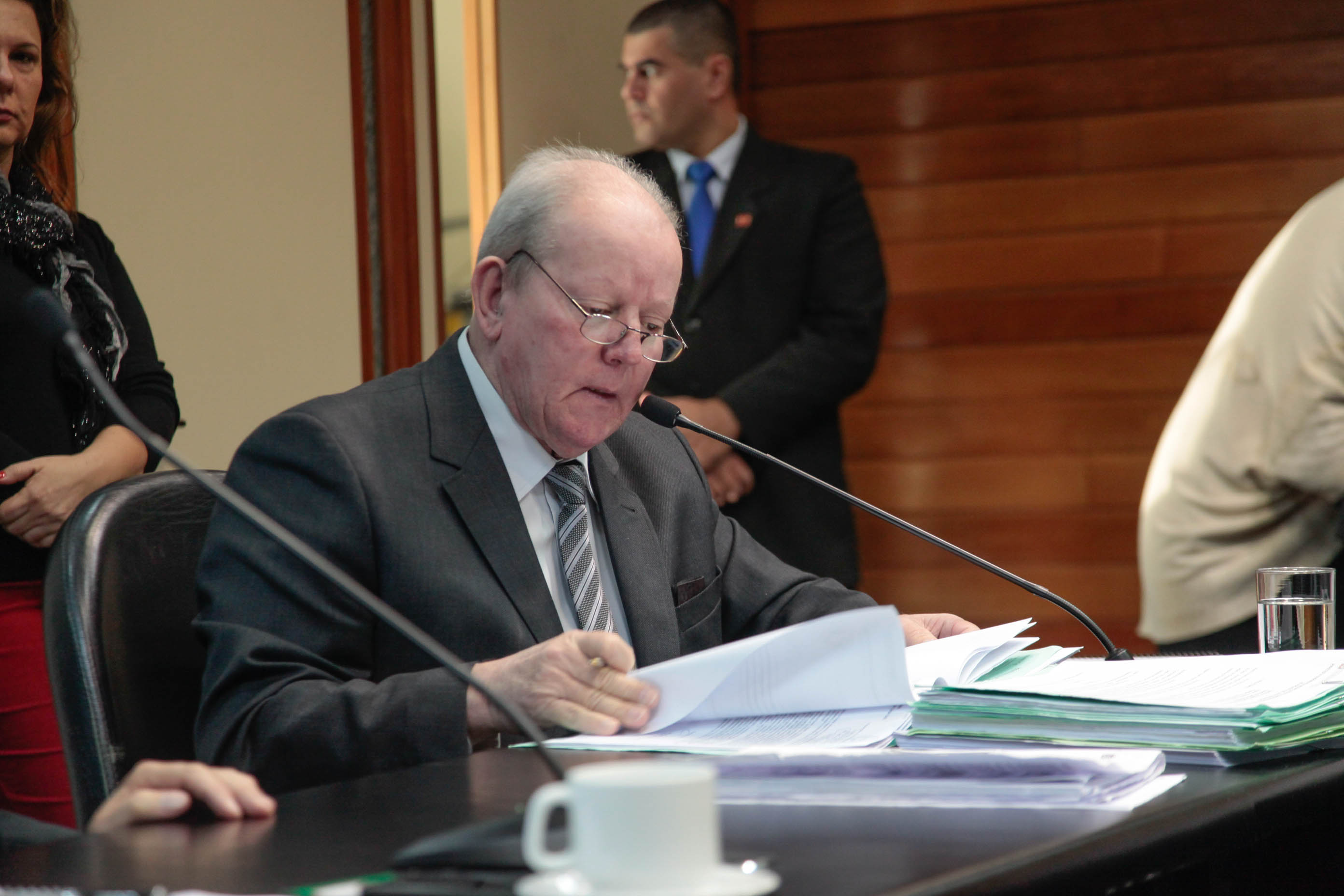 Deputado Marcos Vieira (PSDB)  em Comissão de Constituição e Justiça