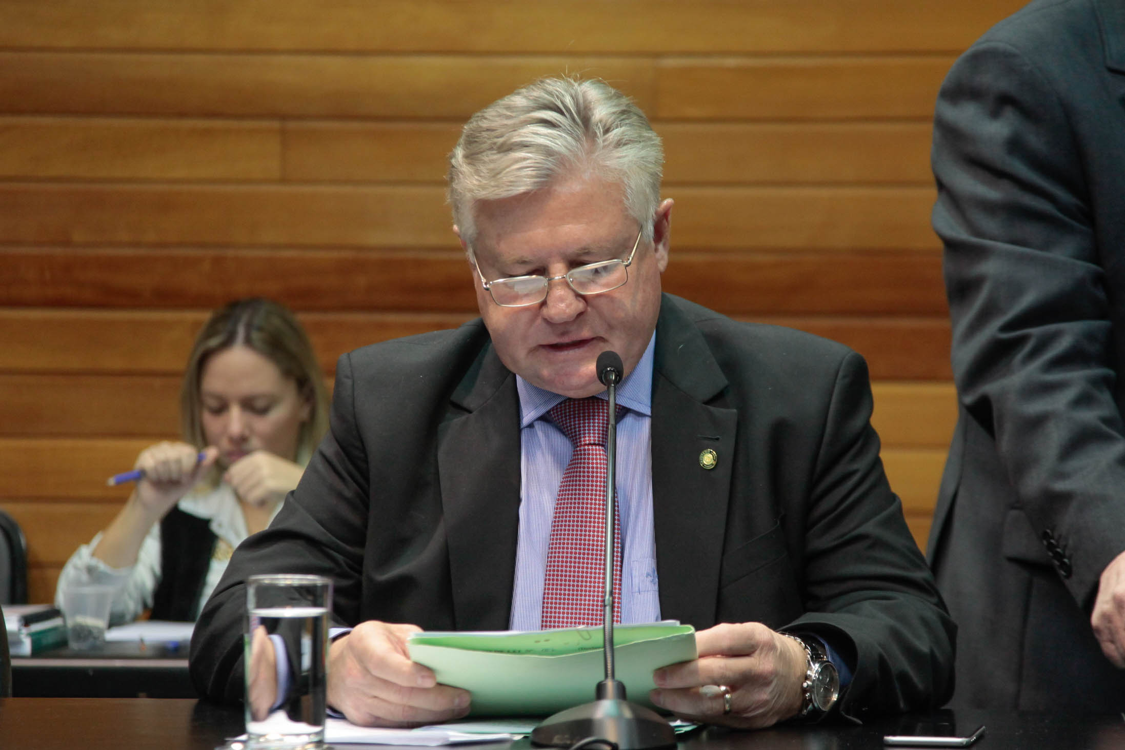 Deputado Nilso Berlanda (PR) em Comissão de Constituição e Justiça
