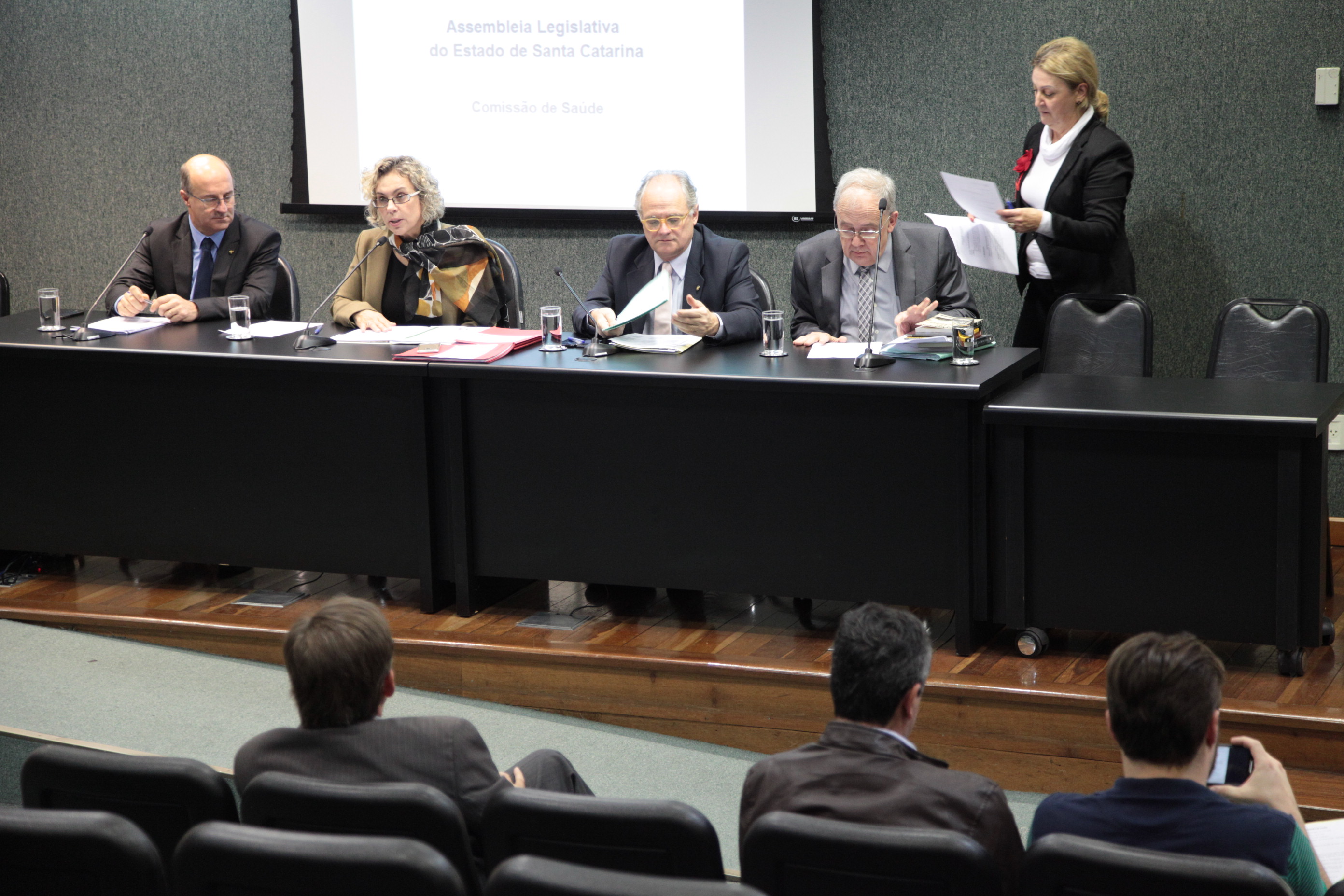 Reunião da Comissão de Saúde.