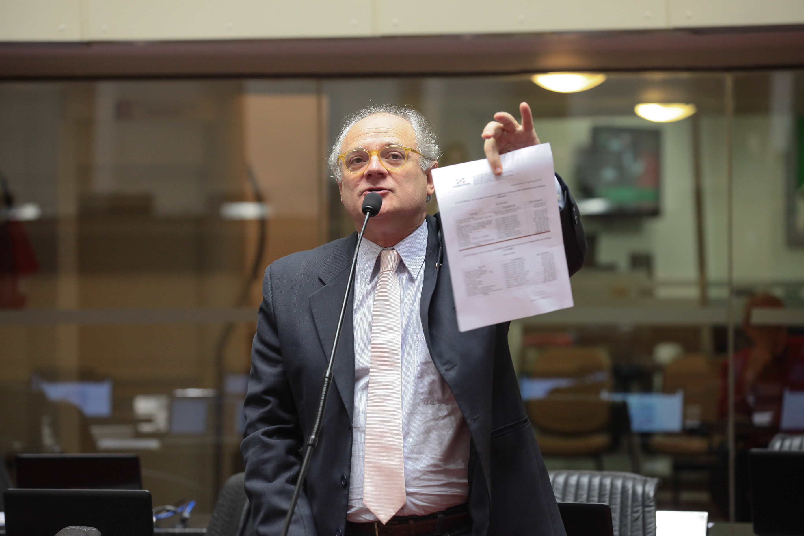Deputado Vicente Caropreso (PSDB) em Sessão Ordinária