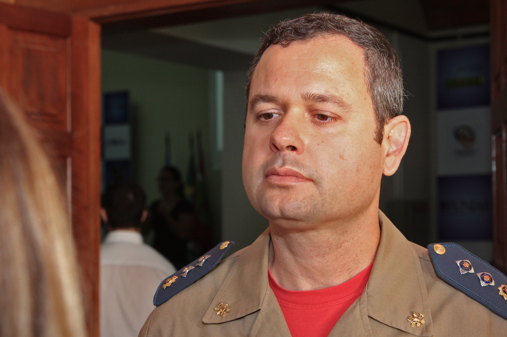 Major Bombeiro Militar Jeziel Alves. IV Seminário Internacional de Ciência, Tecnologia e Inovação em Segurança Pública.