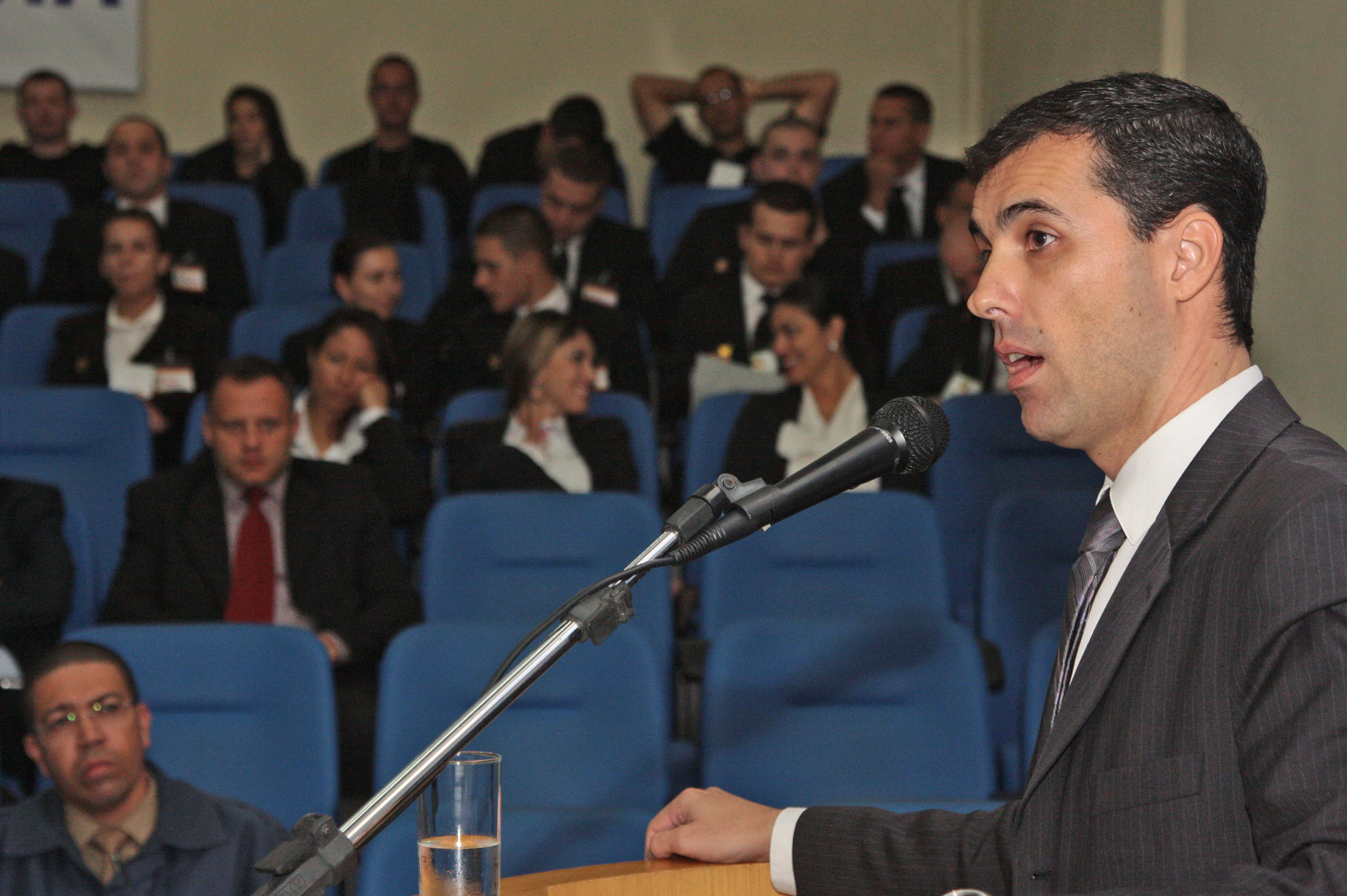 Major Bombeiro Militar Fabiano de Souza. IV Seminário Internacional de Ciência, Tecnologia e Inovação em Segurança Pública.