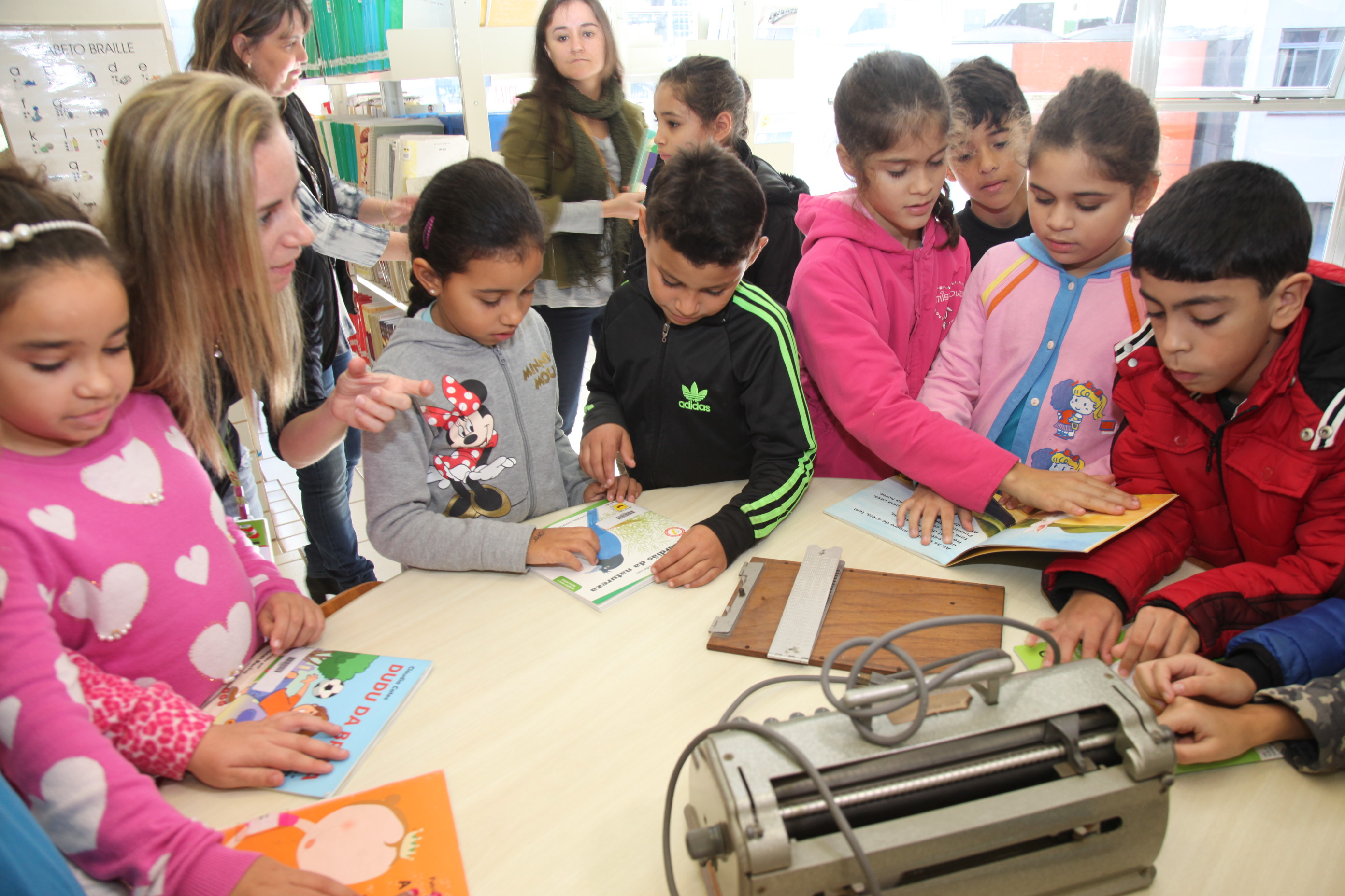 Visita Guiada na Biblioteca Pública de Santa Catarina.