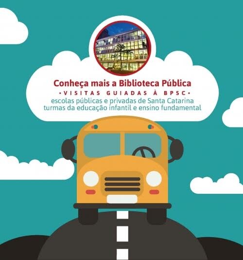 Biblioteca Pública de SC retoma projeto de visitas guiadas de estudantes