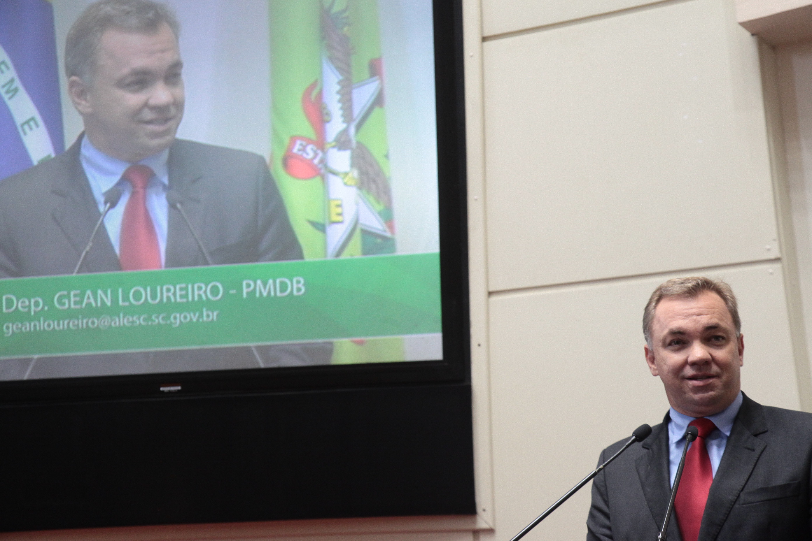 Sessão Ordinária. Deputado Gean Loureiro (PMDB)