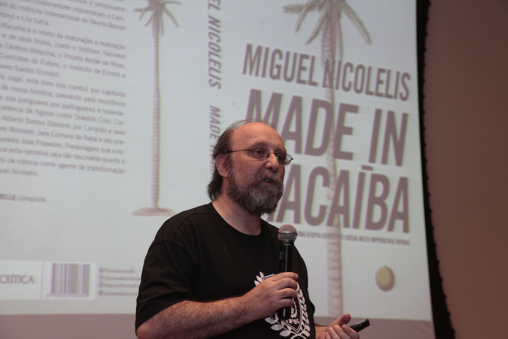 Neurocientista Miguel Nicolelis participa de evento na Alesc
