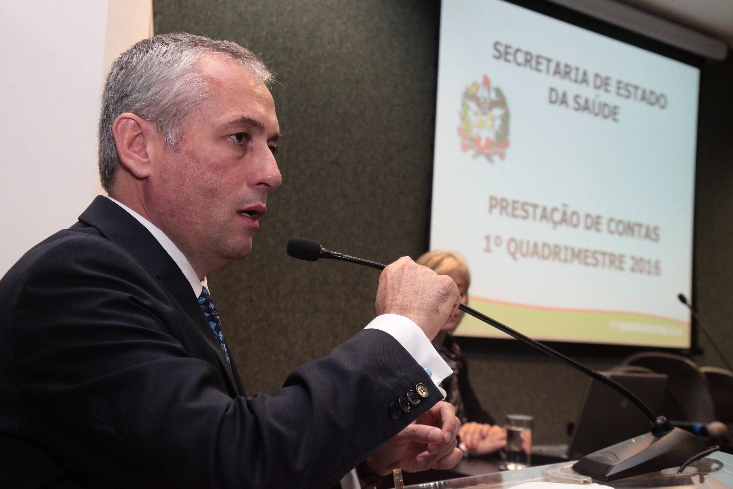 Audiência Pública para Prestação de Contas da Secretaria de Saúde - 1° Quadrimestre de 2016.
