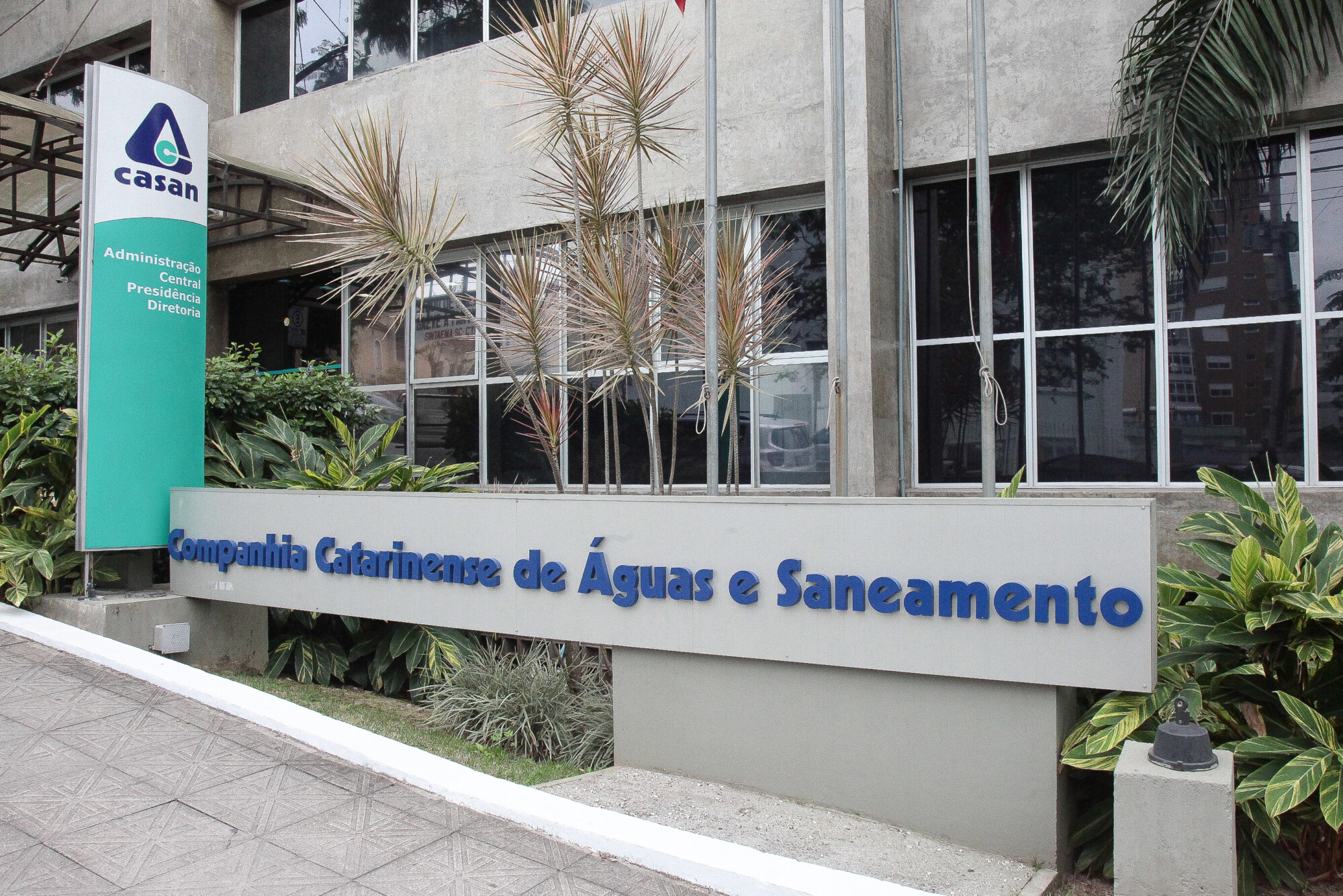 Sede da Casan na Capital