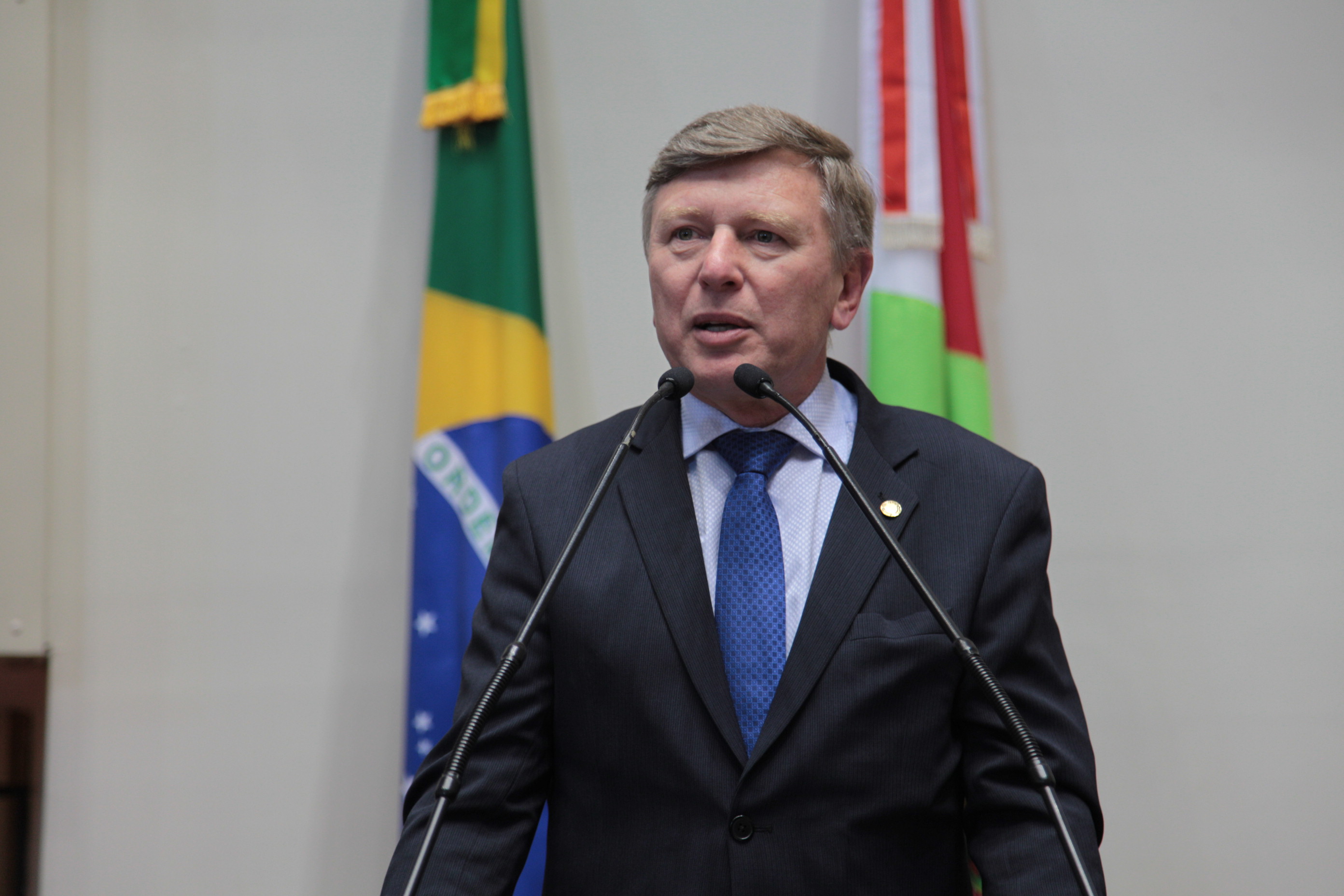 Deputado Milton Hobus (PSD) - Sessão Ordinária. Foto: Solon Soares