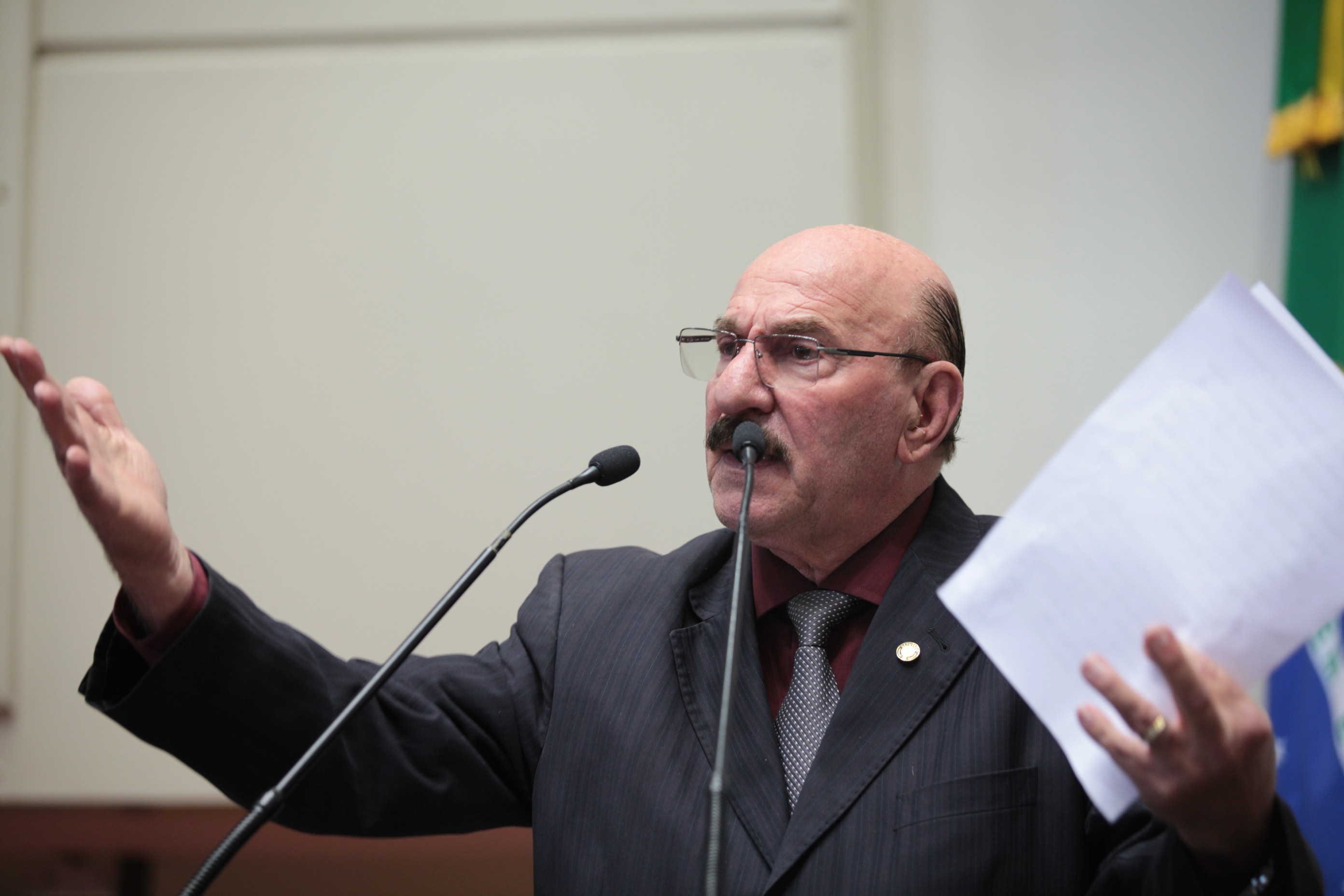 Deputado Manoel Mota (PMDB)  - Sessão Ordinária.  Foto: Solon Soares