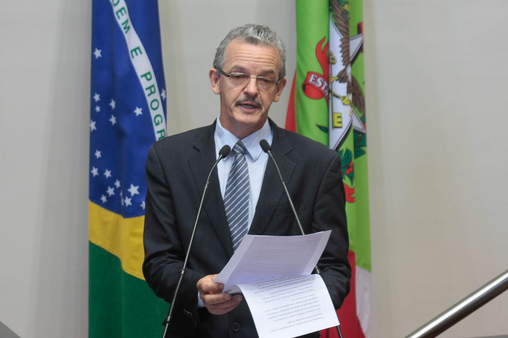 Deputado Dirceu Dresch (PT) - Sessão Ordinária. Foto: Daniella Coriolano