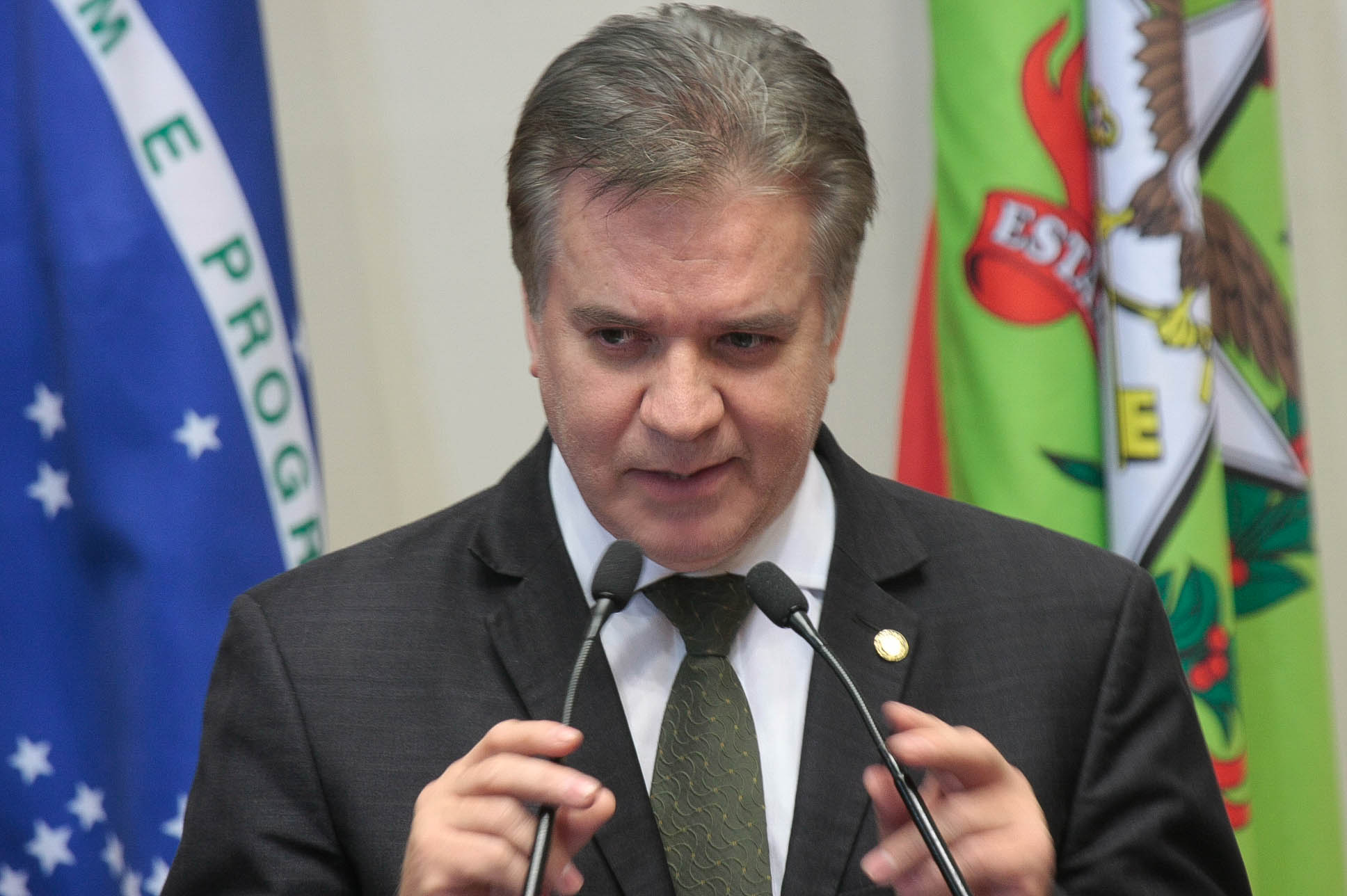 Deputado César Valduga (PCdoB) - Sessão Ordinária.  Foto: Daniella Coriolano