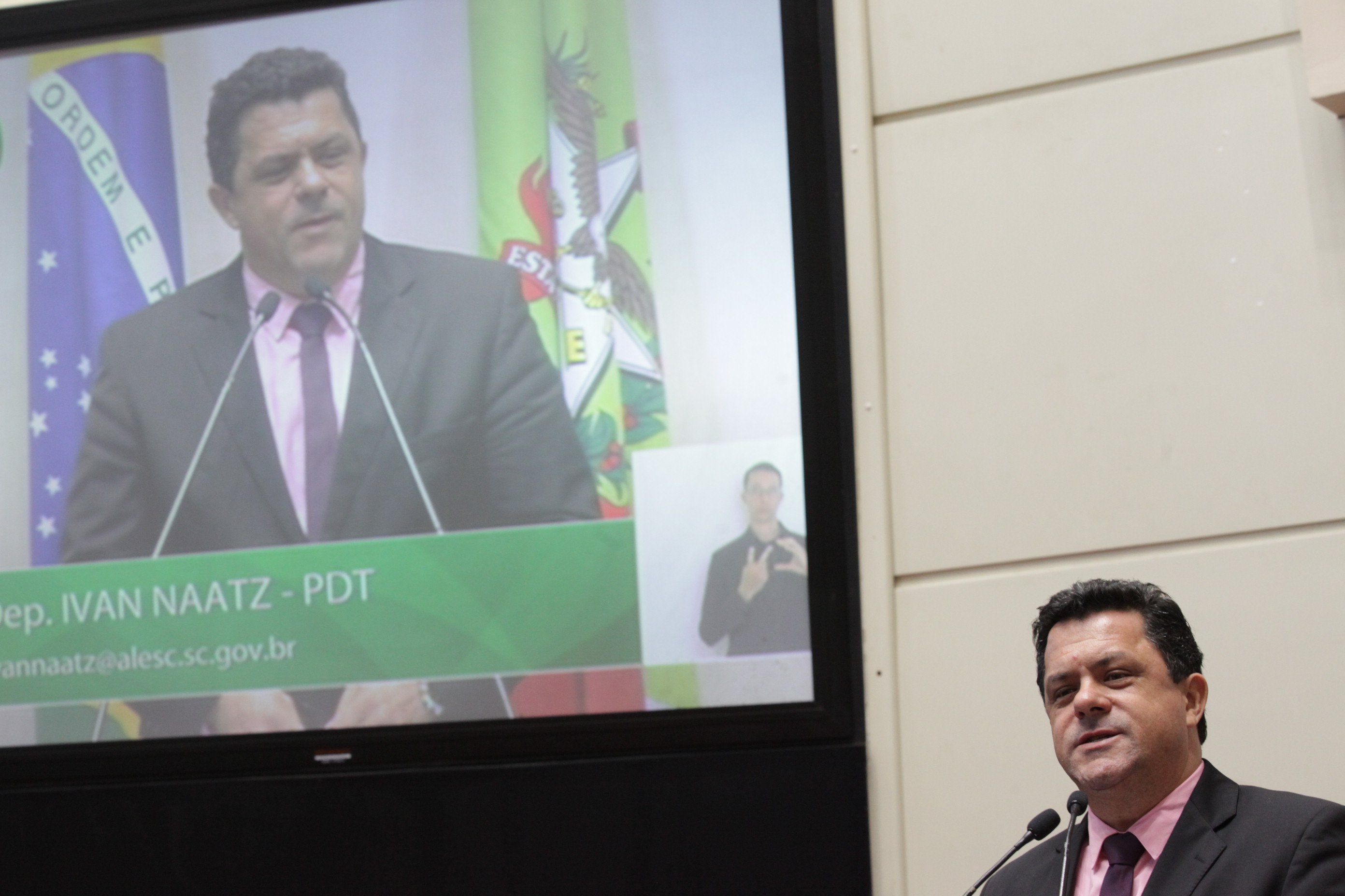 Sessão Ordinária. Deputado Ivan Naatz (PDT)