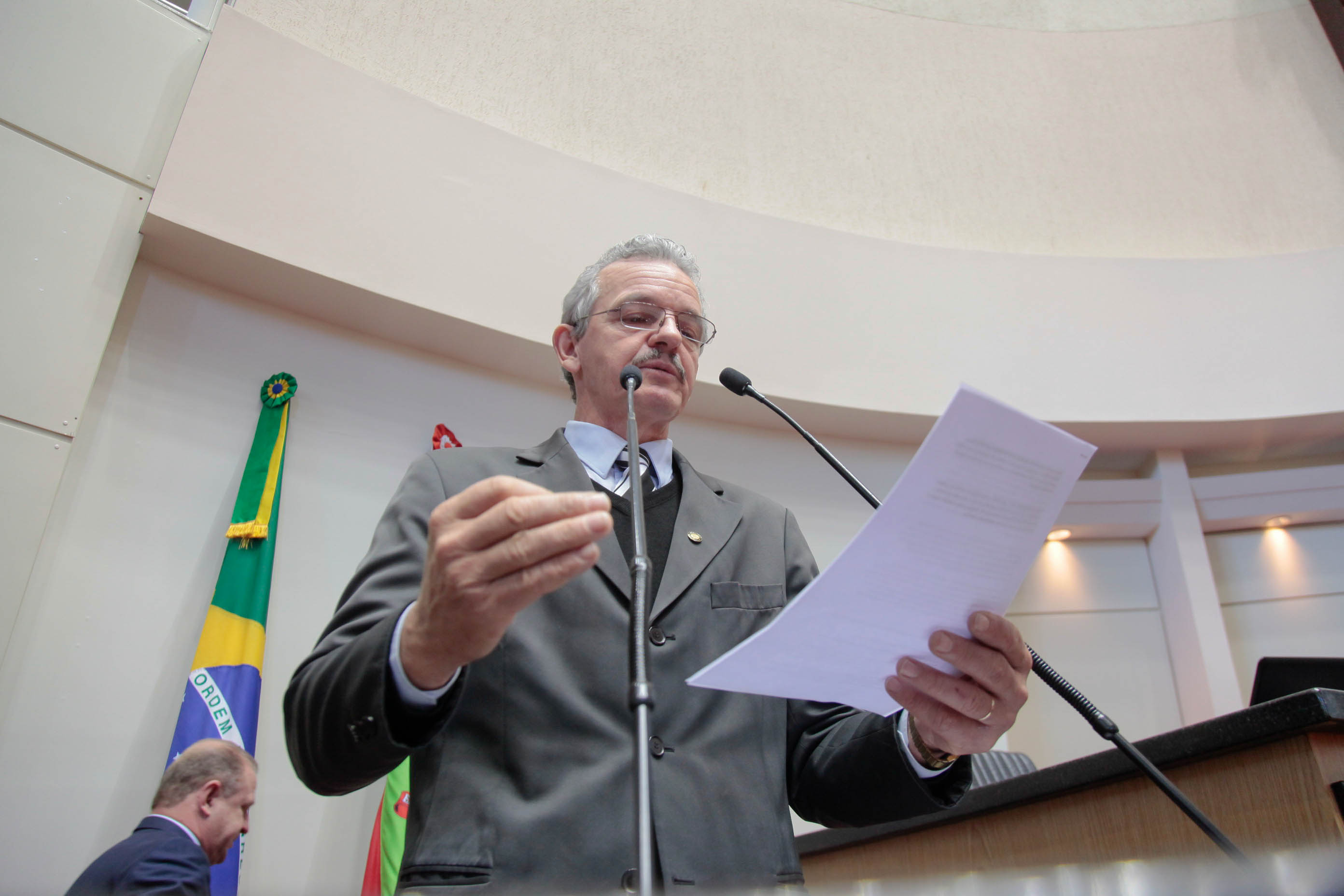 Deputado Dirceu Dresch (PT) em Sessão Ordinária