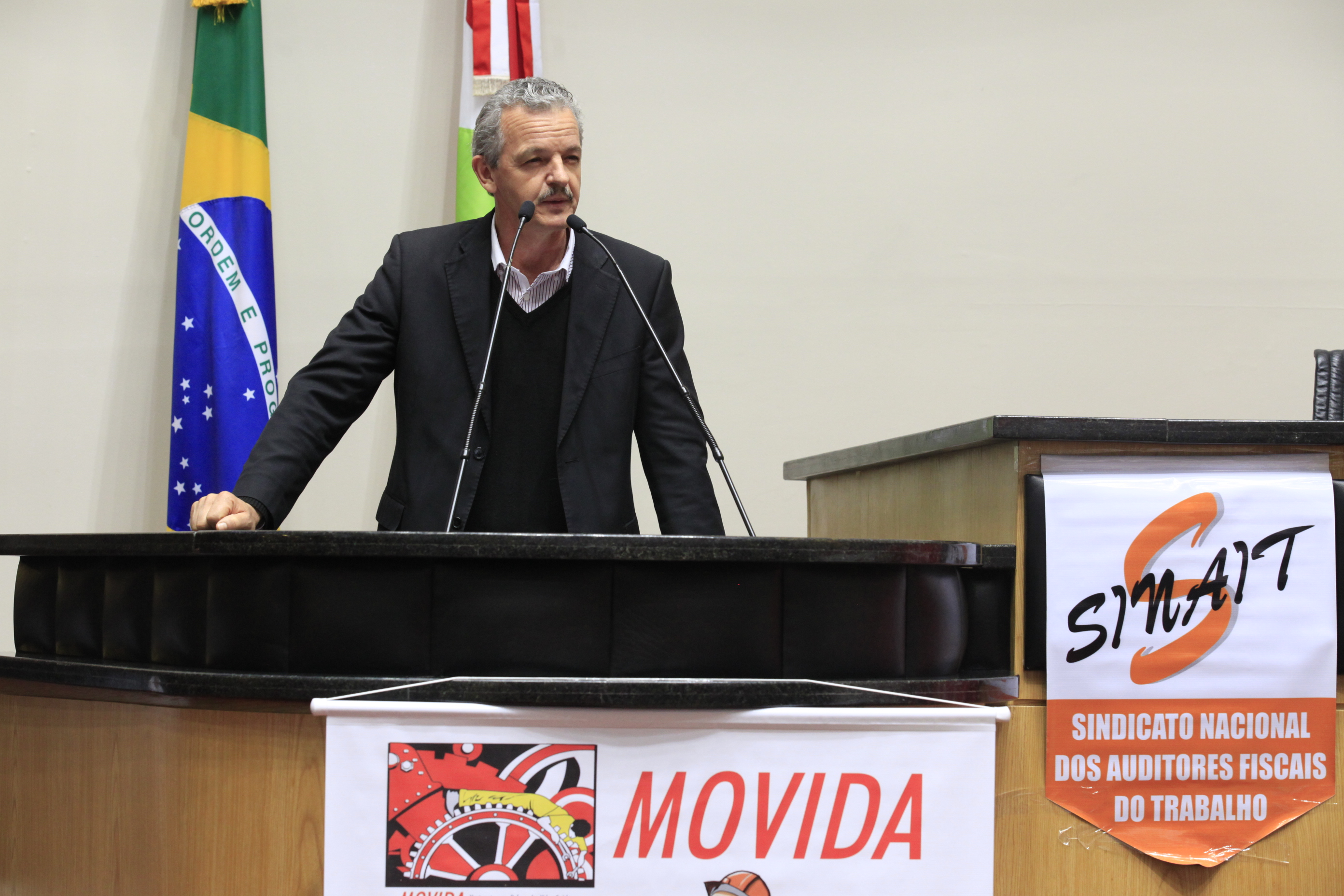 Audiência Pública sobre Direito dos Trabalhadores, Previdência Social e Trabalho Escravo.  Deputado Dirceu Dresch (PT)