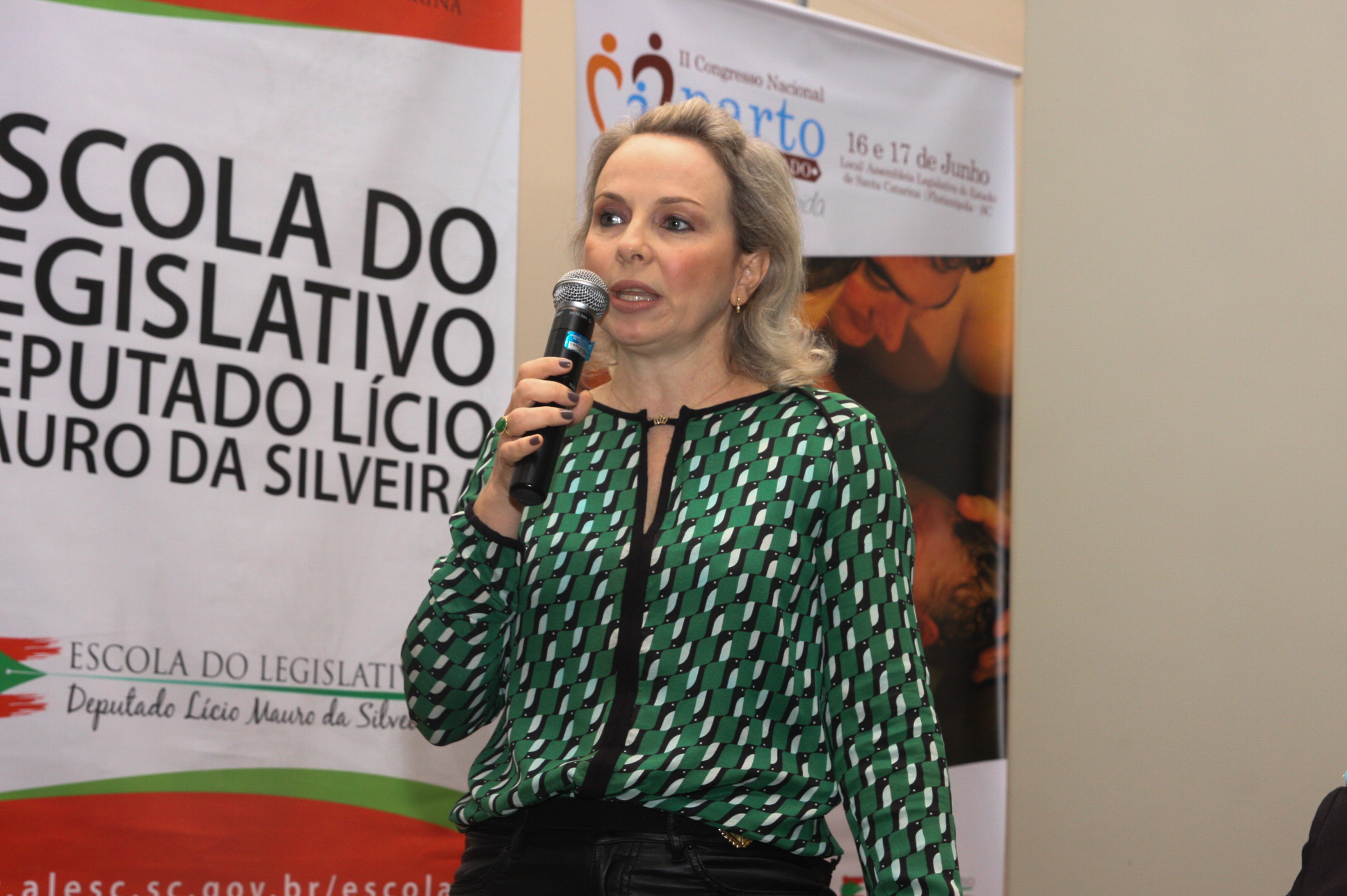 Doutora Lissandra da Silva Mafra Andujar. 2º Congresso Nacional do Parto Humanizado. Foto Yuri Santos / Agência AL