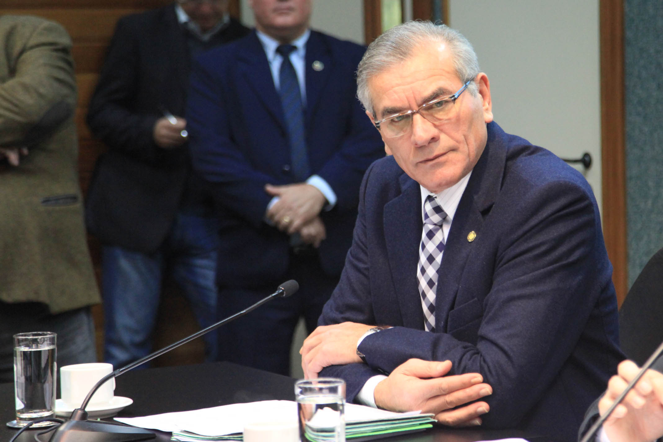 Deputado Silvio Dreveck (PP) em Comissão de Constituição e Justiça