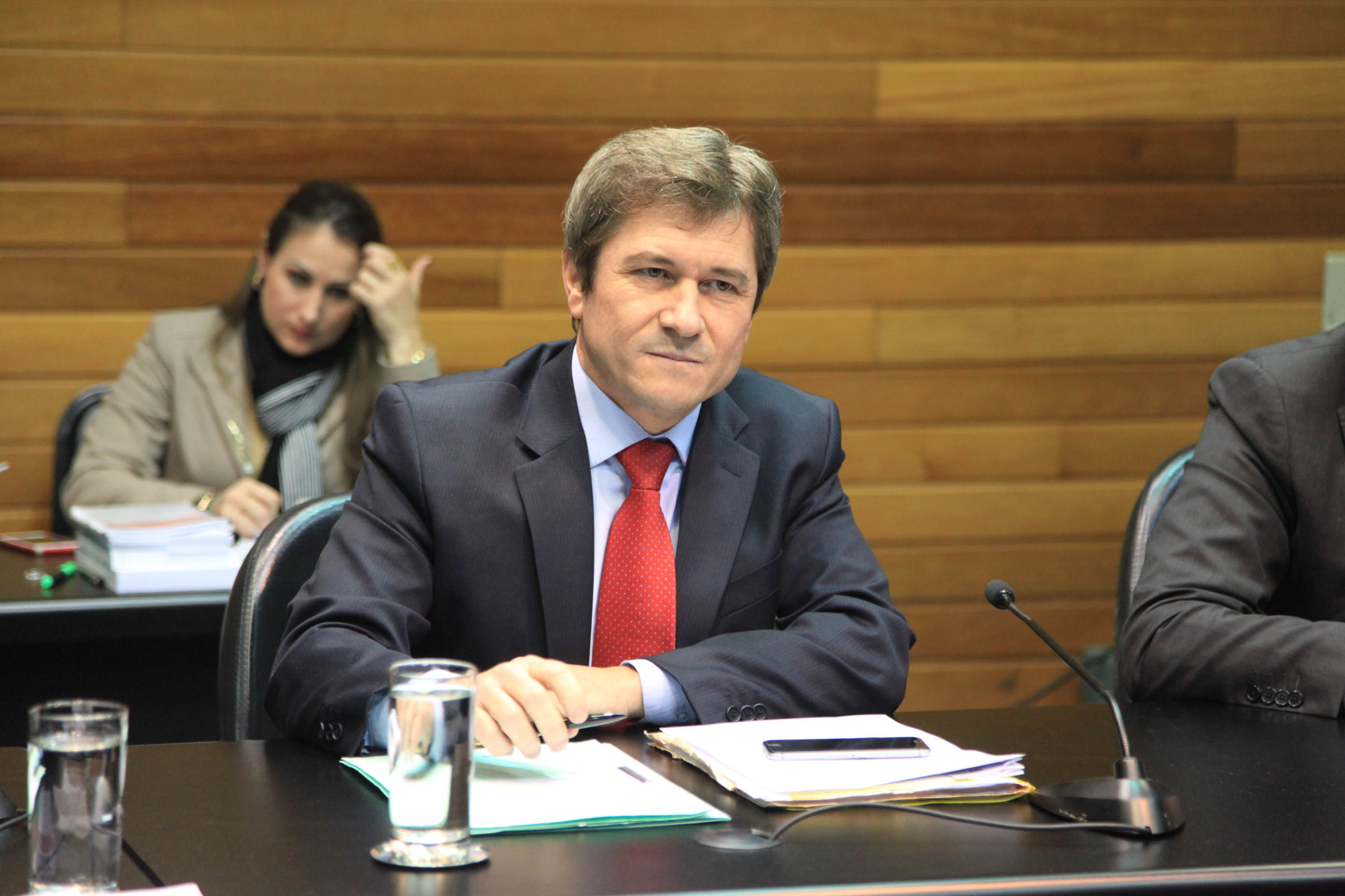 Deputado José Nei Ascari (PSD) em Comissão de Constituição e Justiça