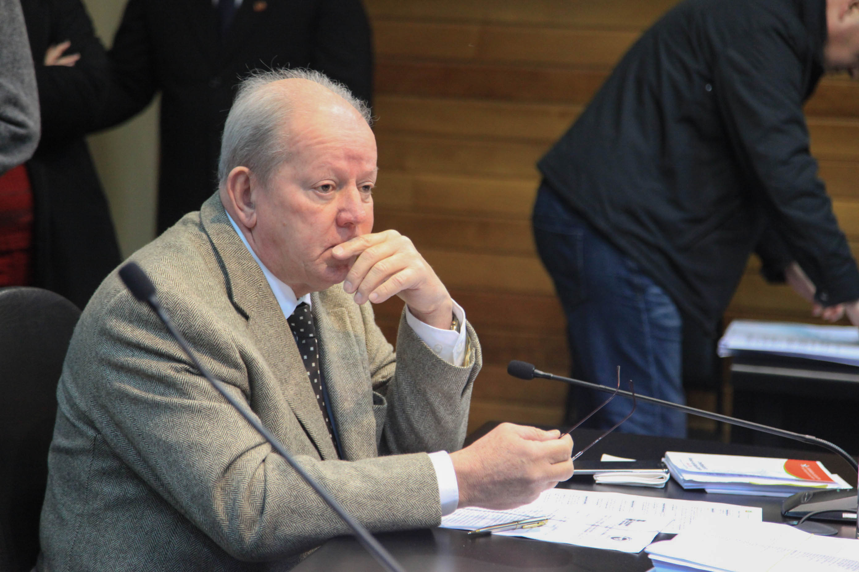 Deputado Marcos Vieira (PSDB) em Comissão de Constituição e Justiça