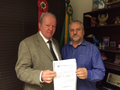 Marcos Vieira repassa recursos para a prefeitura de Abelardo Luz