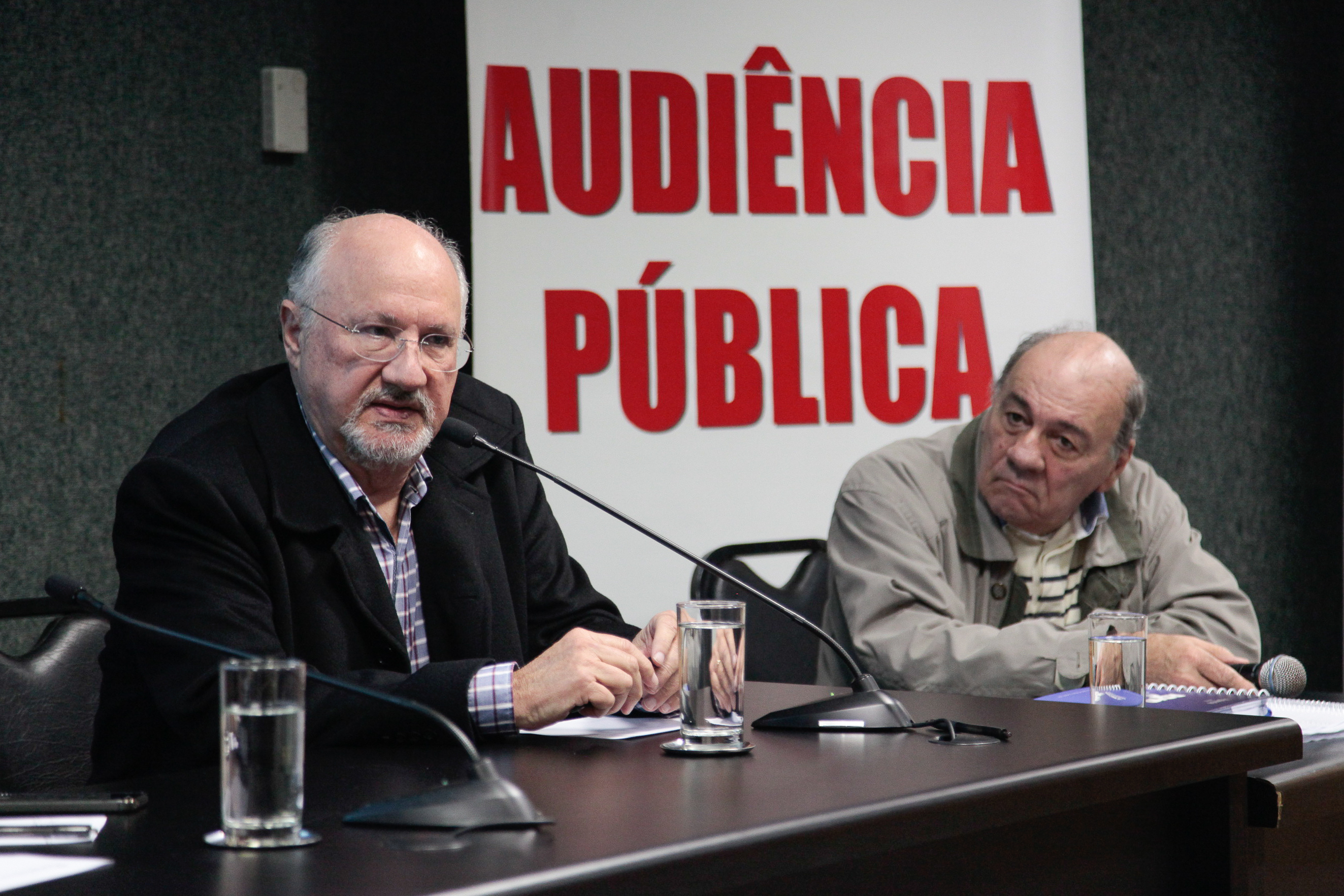 Audiência Pública promovida pela Comissão de Transportes. Engenheiro Ricardo Saporiti