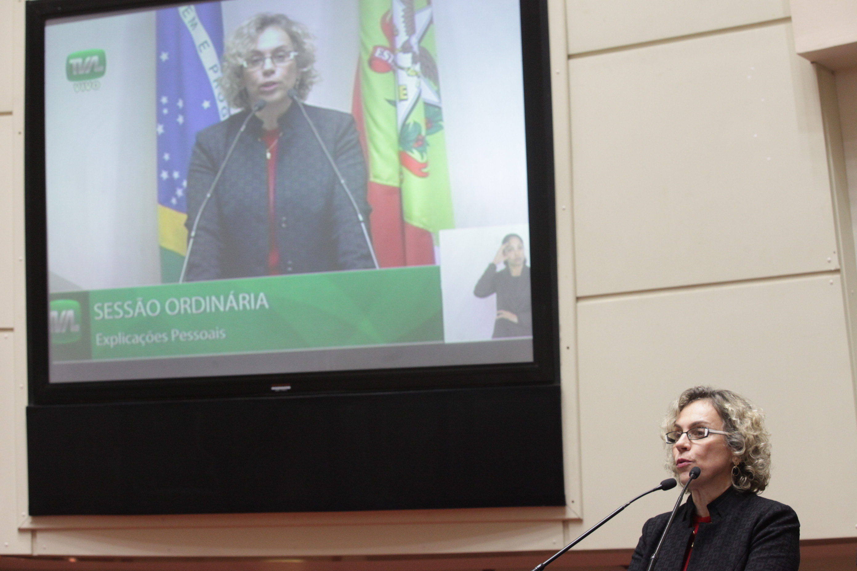 Sessão Ordinária. Deputada Ana Paula Lima (PT).