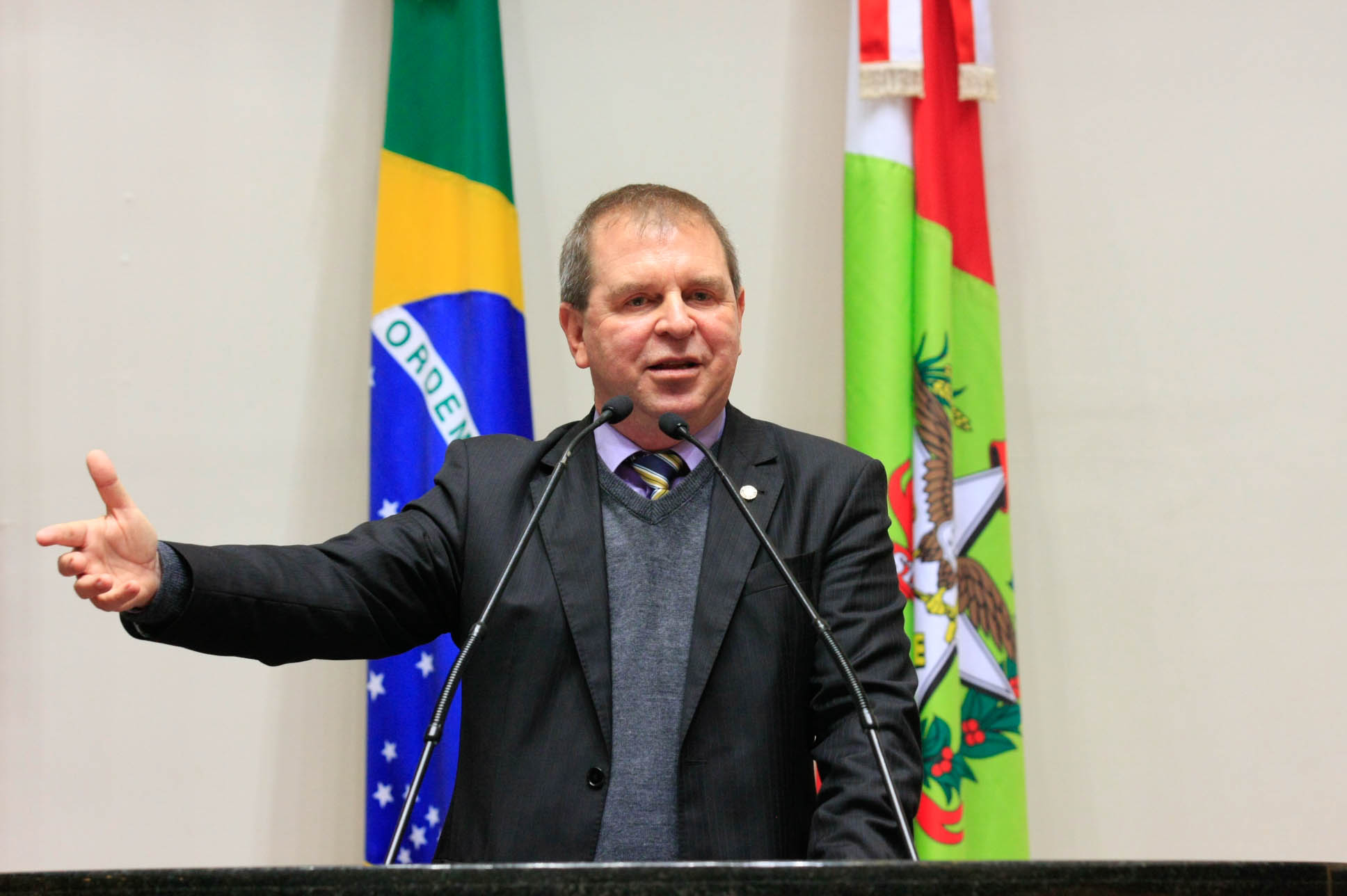 Deputado Maurício Eskudlark (PR) em Sessão Ordinária