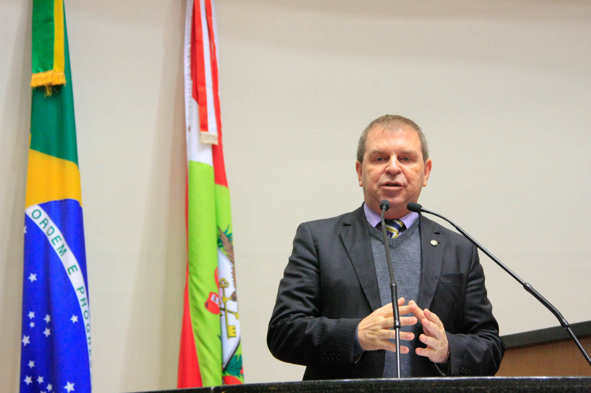 Deputado Maurício Eskudlark (PR) em Sessão Ordinária