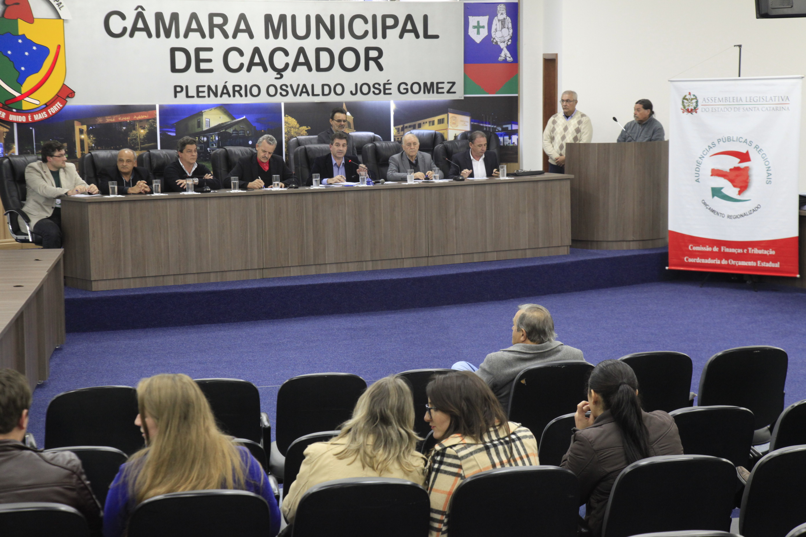 Audiência Pública Regional - Lei de Diretrizes Orçamentárias (LDO) 2016 para a Lei Orçamentária Anual (LOA) 2017 - Caçador.