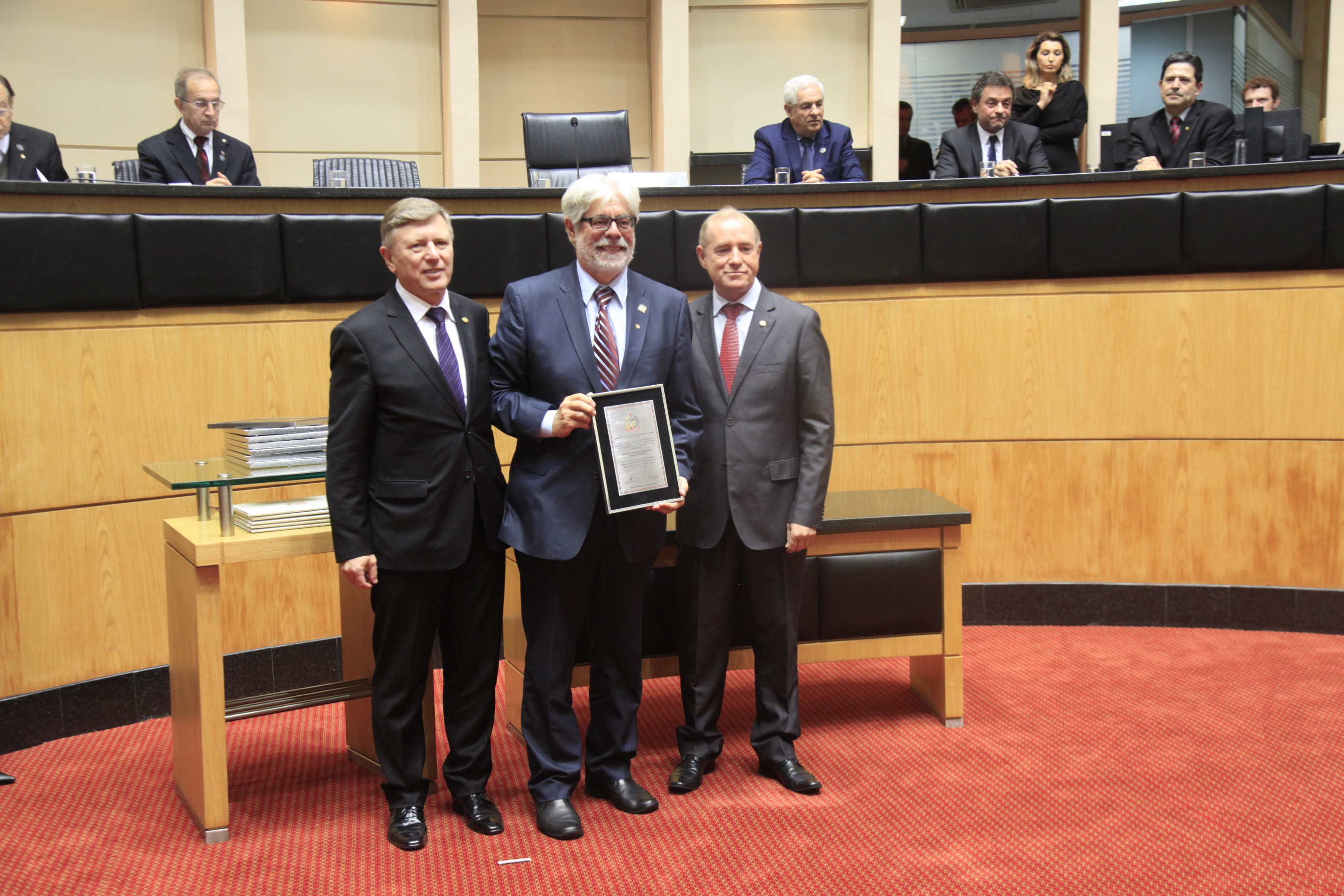 Sessão Especial em homenagem a Universidade do Alto Vale do Itajaí  UNIDAVI pela passagem dos seus 50 anos de fundação.